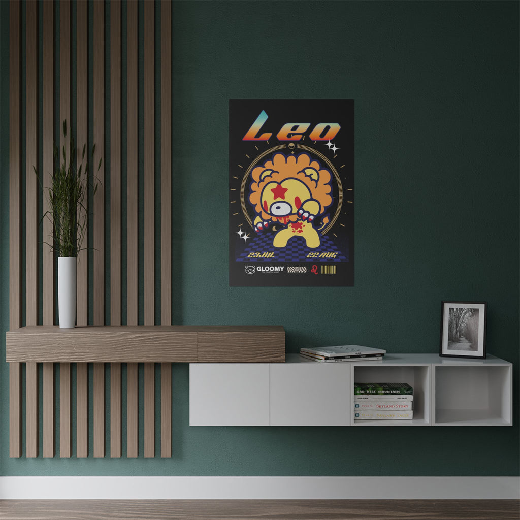 Leo Zodiac Satin Posters (300gsm)