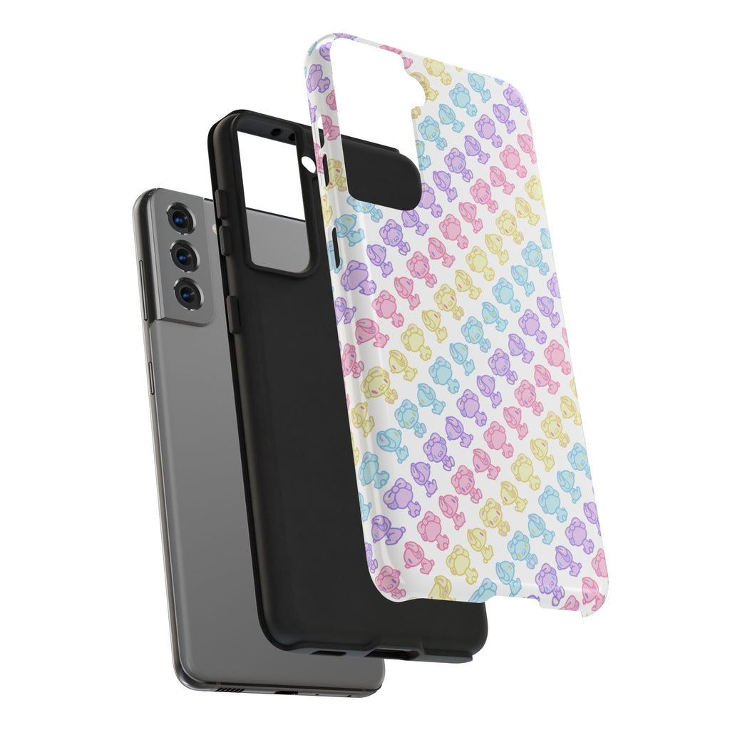 Rotating Pastel All Purpose Bunny - iPhone Case