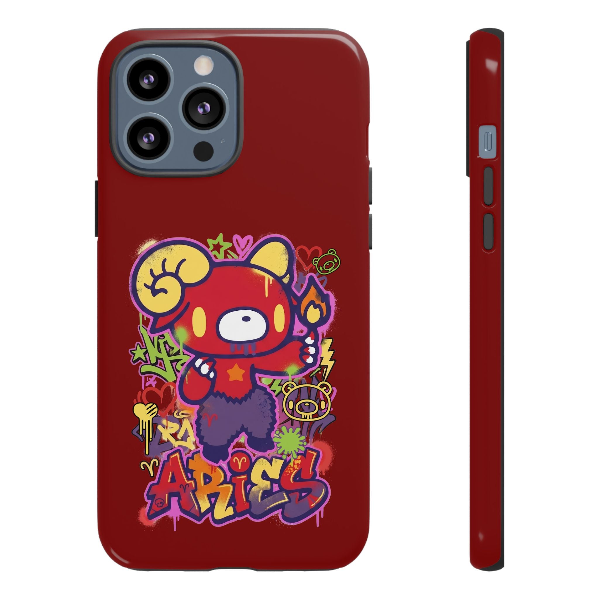 Zodiac Aries  Gloomy Bear Phone Case