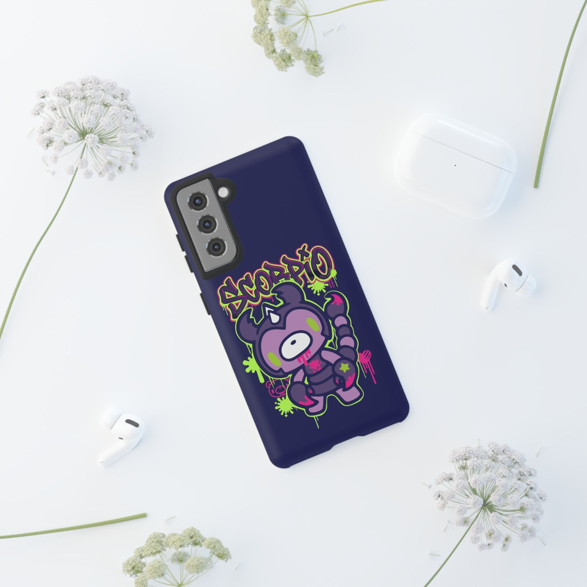 Zodiac Scorpio Gloomy Bear Phone Case