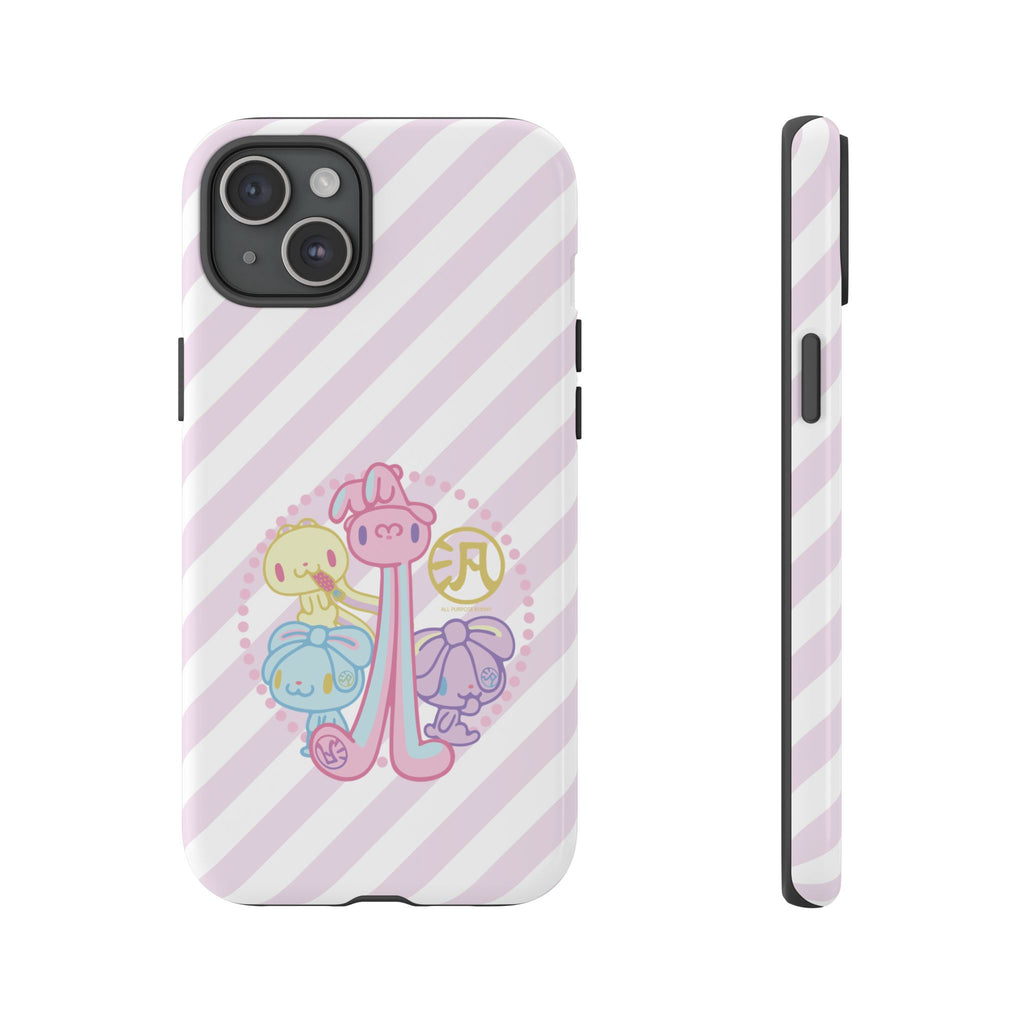 Group Pastel All Purpose Bunny - Phone Case