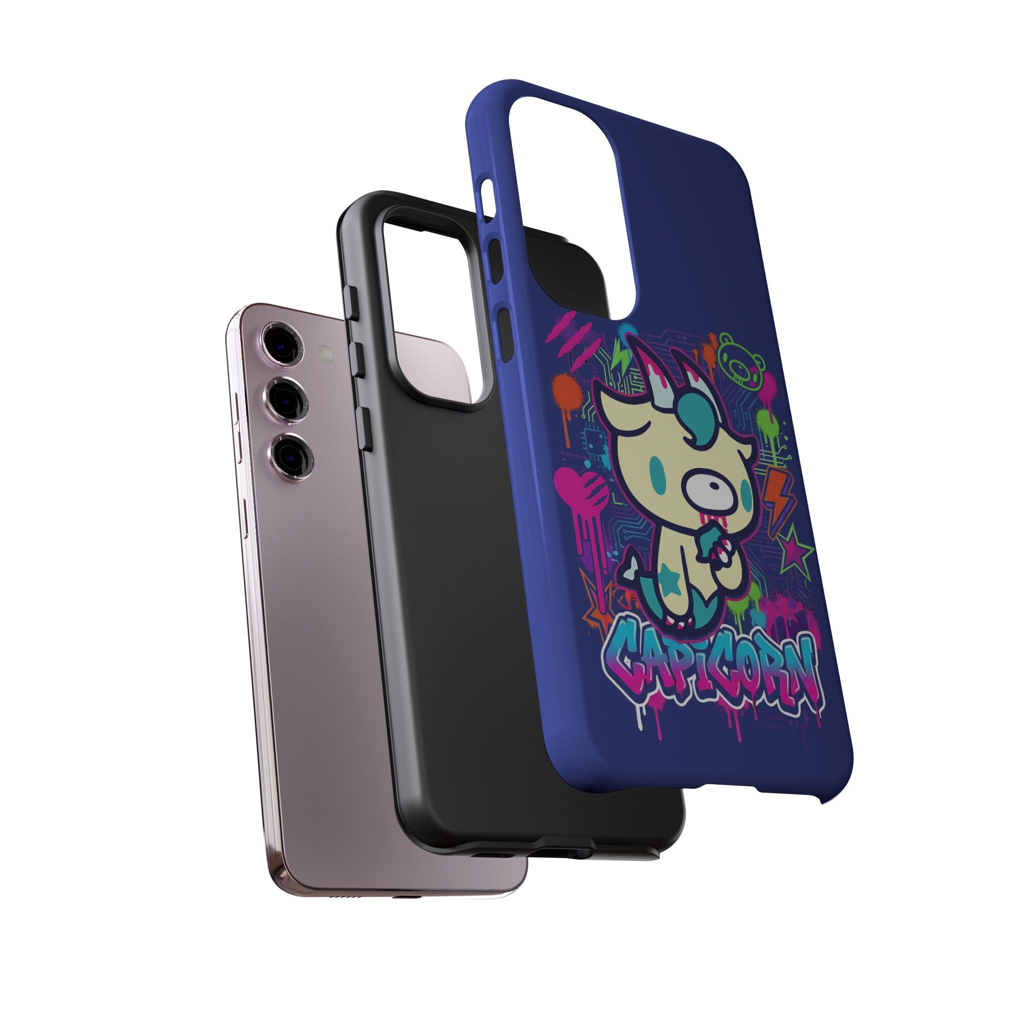 Zodiac Capricorn Gloomy Bear Phone Case