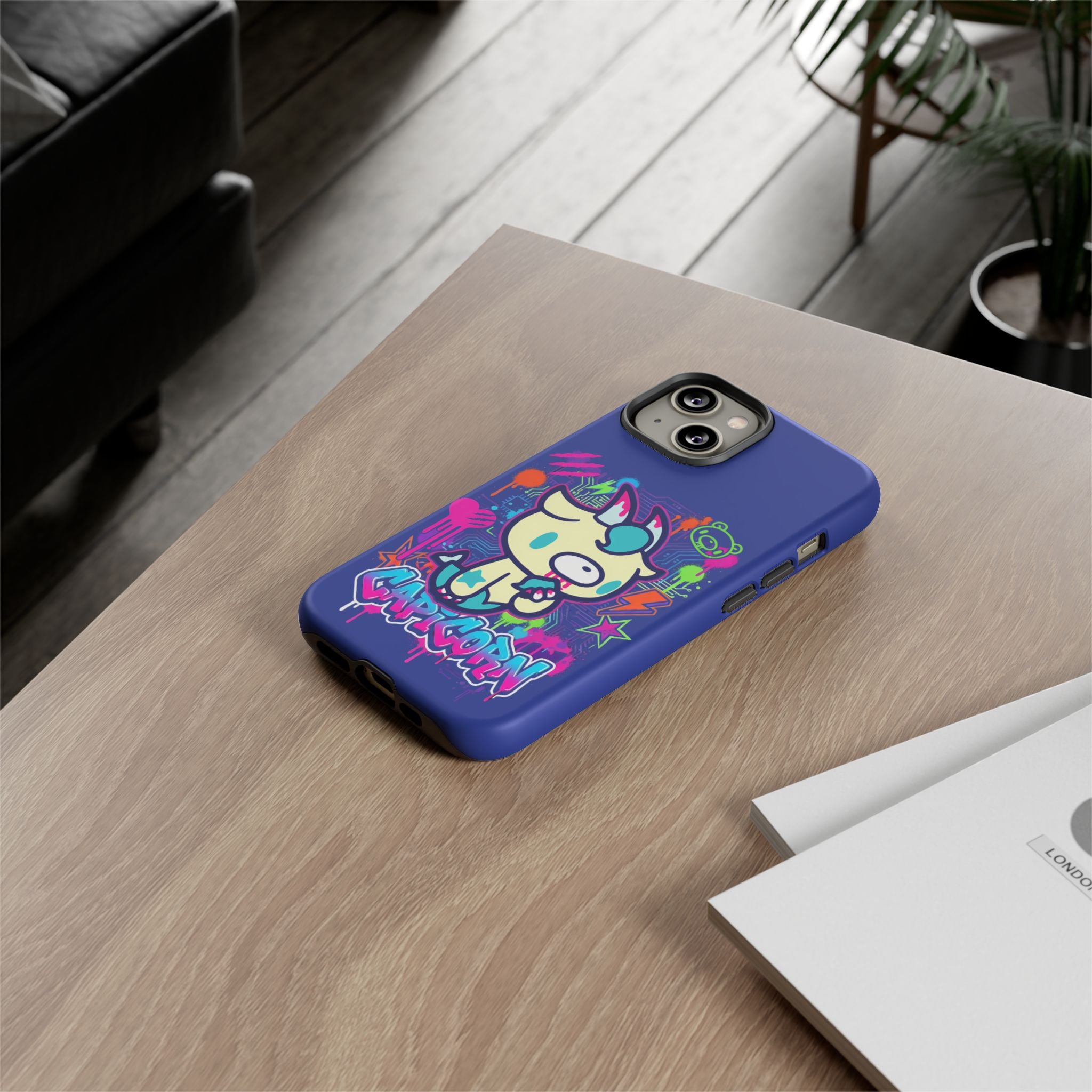 Zodiac Capricorn Gloomy Bear Phone Case