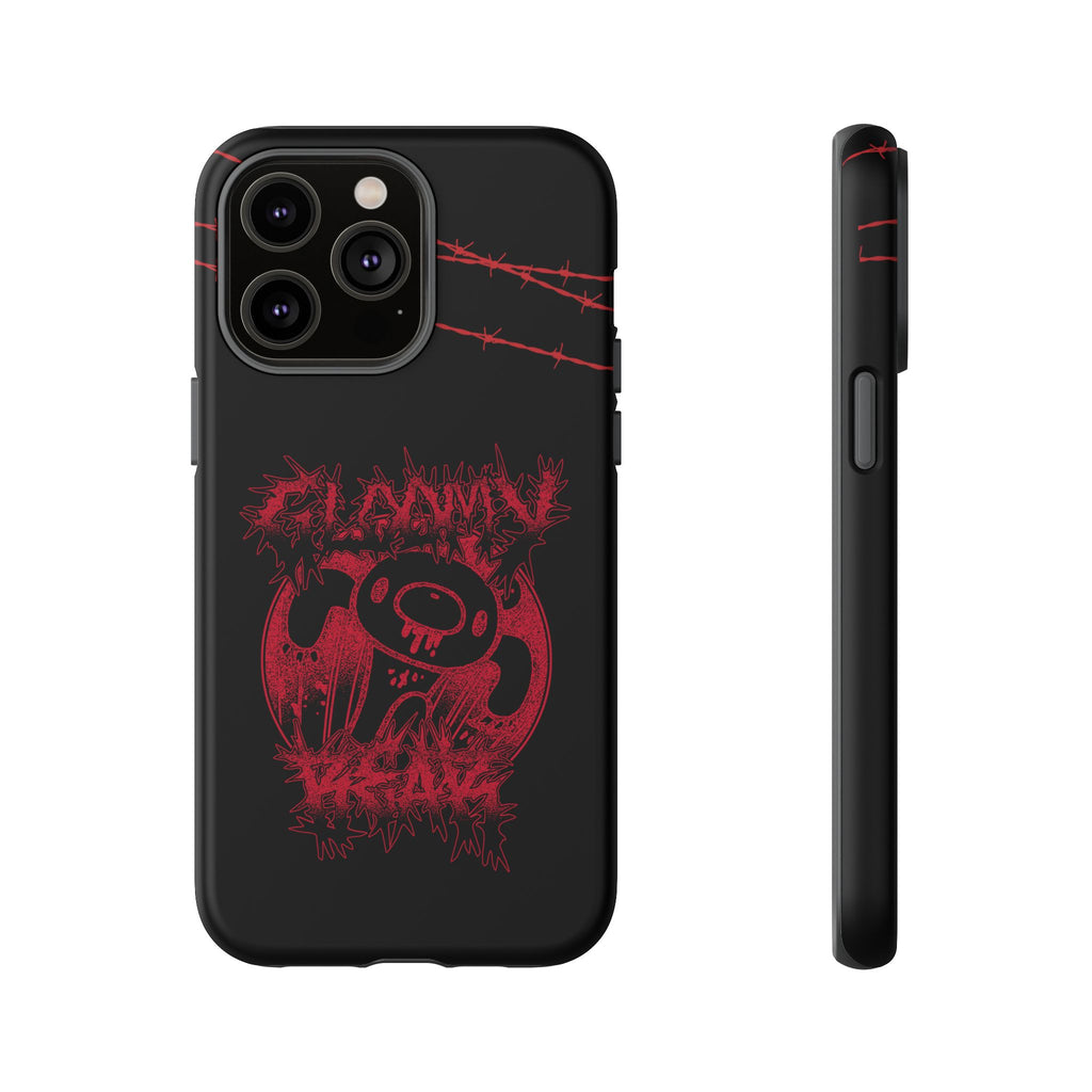 Gloomy Bear Metal Show Red Phone Case