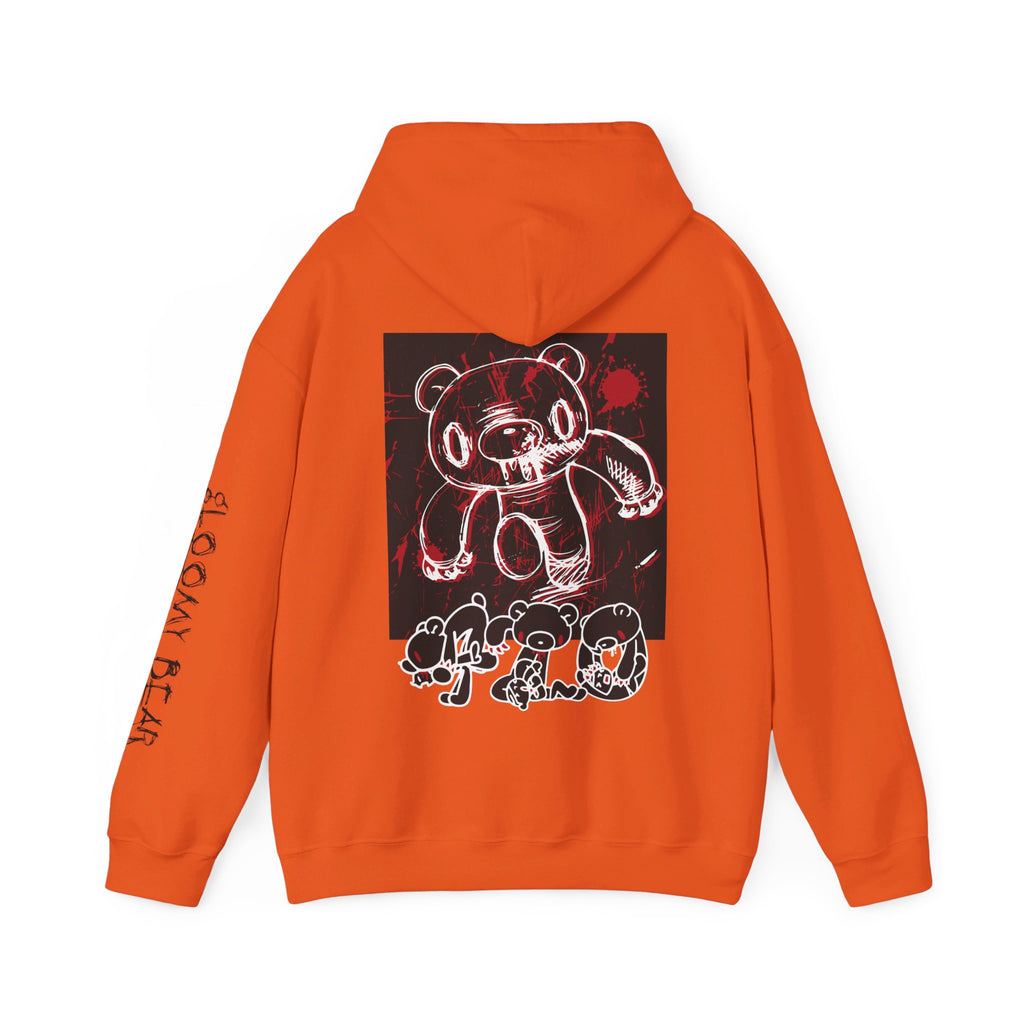 Danger Gloomy Bear Unisex Hooded Sweatshirt