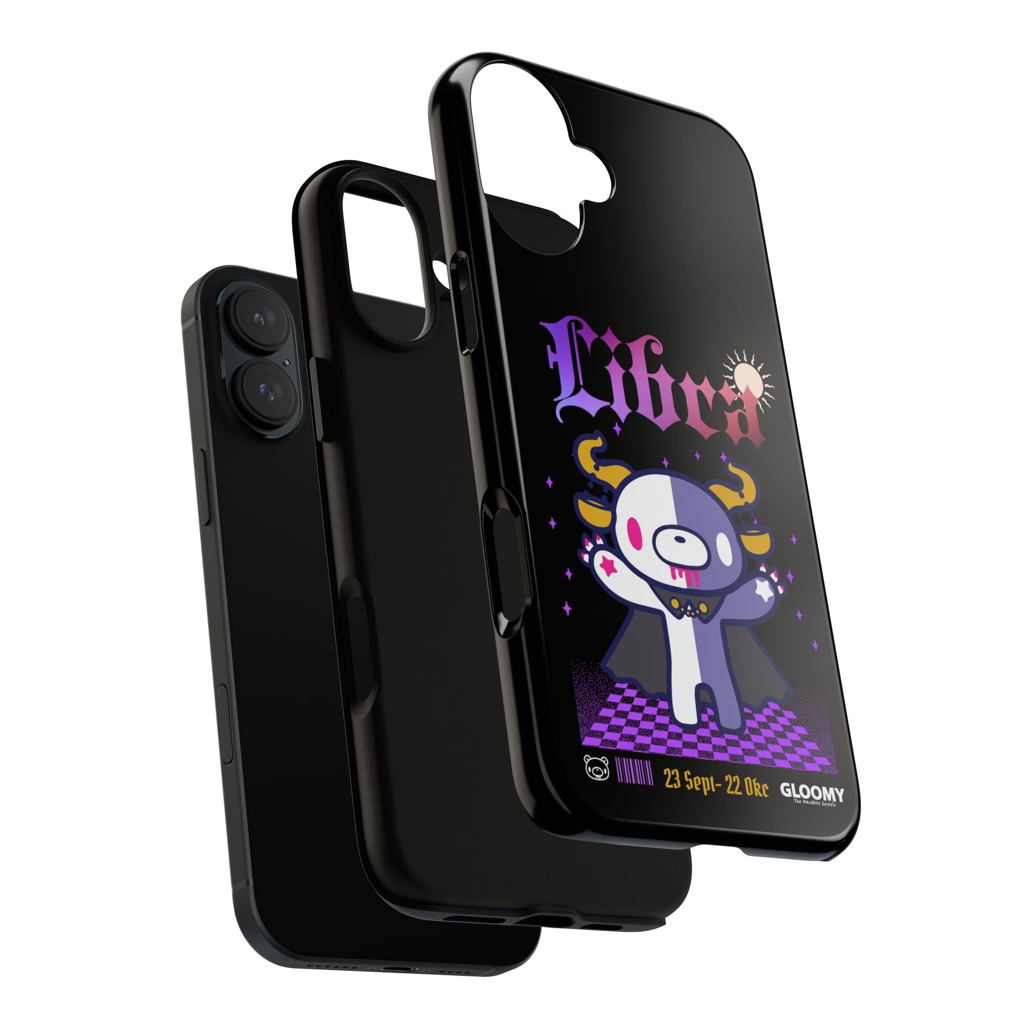 gloomy bear libra zodiac Phone Case
