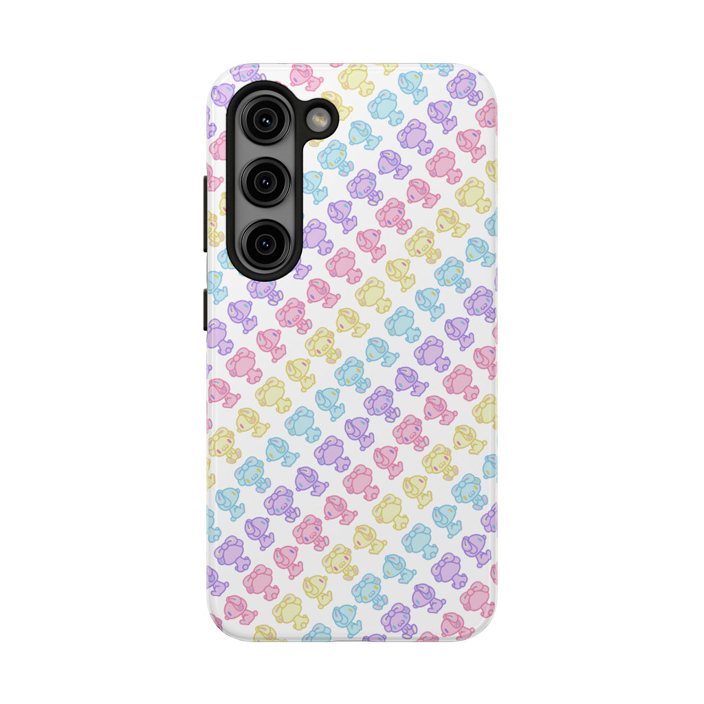 Rotating Pastel All Purpose Bunny - iPhone Case