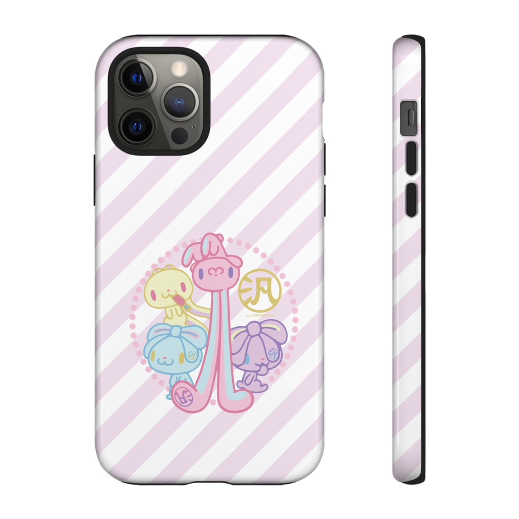 Group Pastel All Purpose Bunny - Phone Case