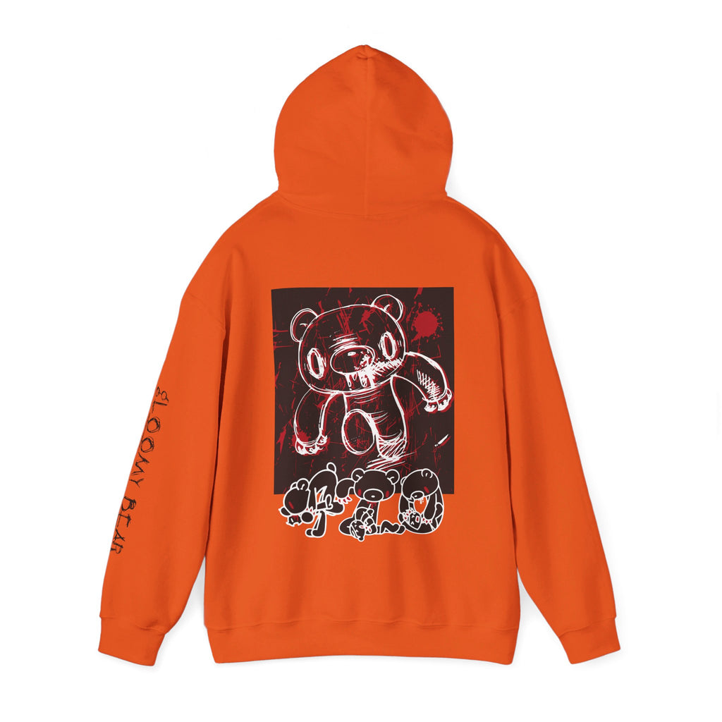 Danger Gloomy Bear Unisex Hooded Sweatshirt