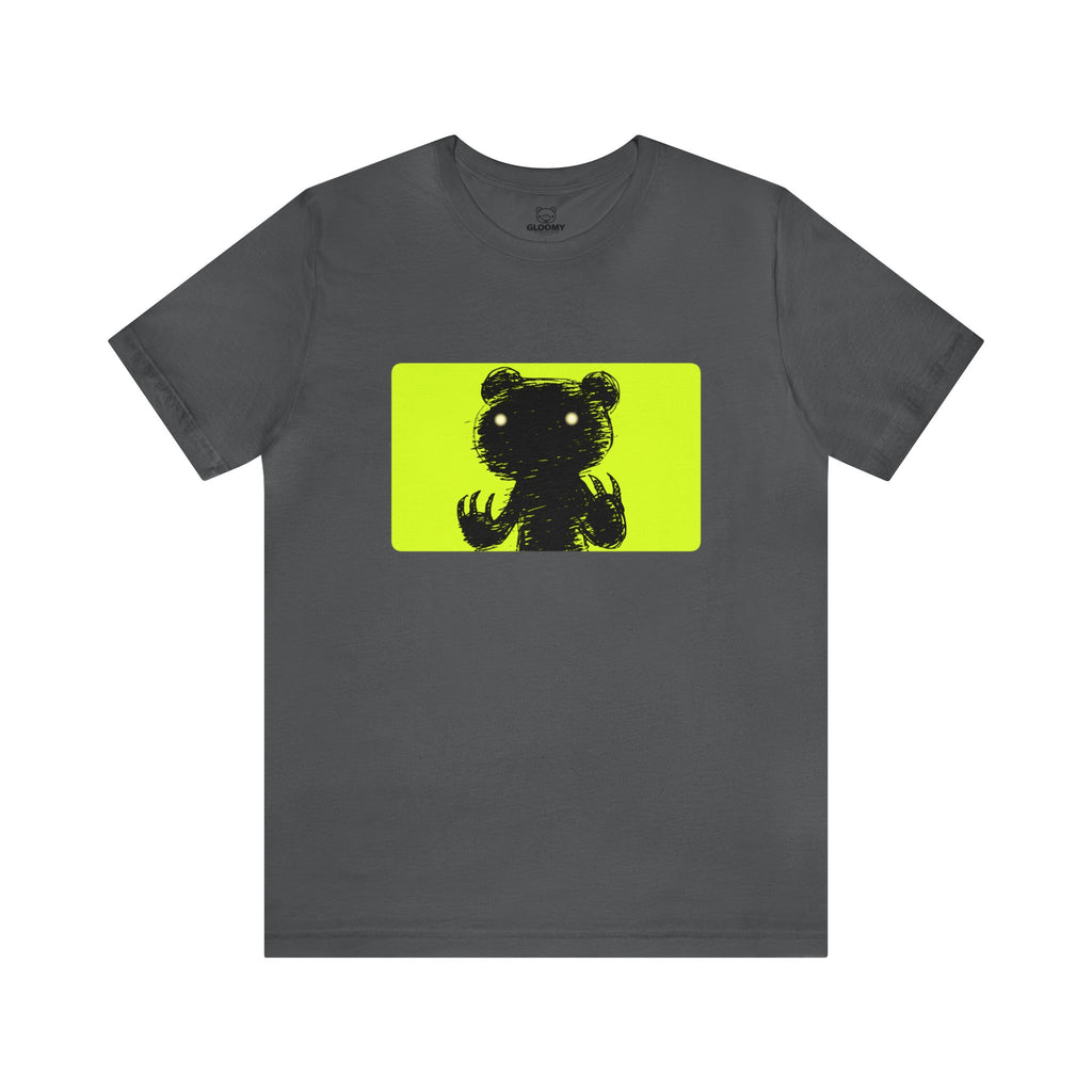 Green Block Abstraction Gloomy Bear -  Unisex Tee