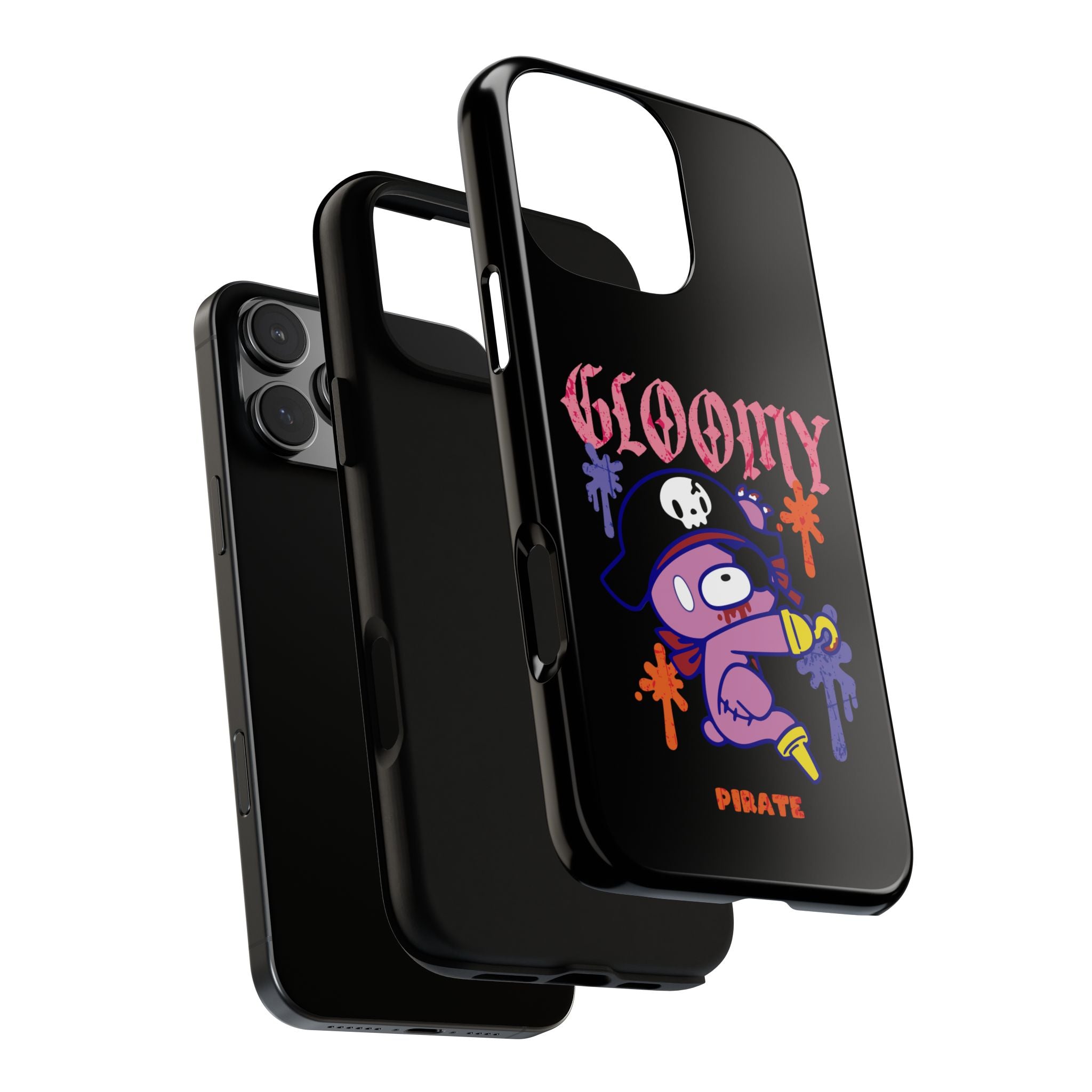 gloomy bear Halloween pirate Phone Case