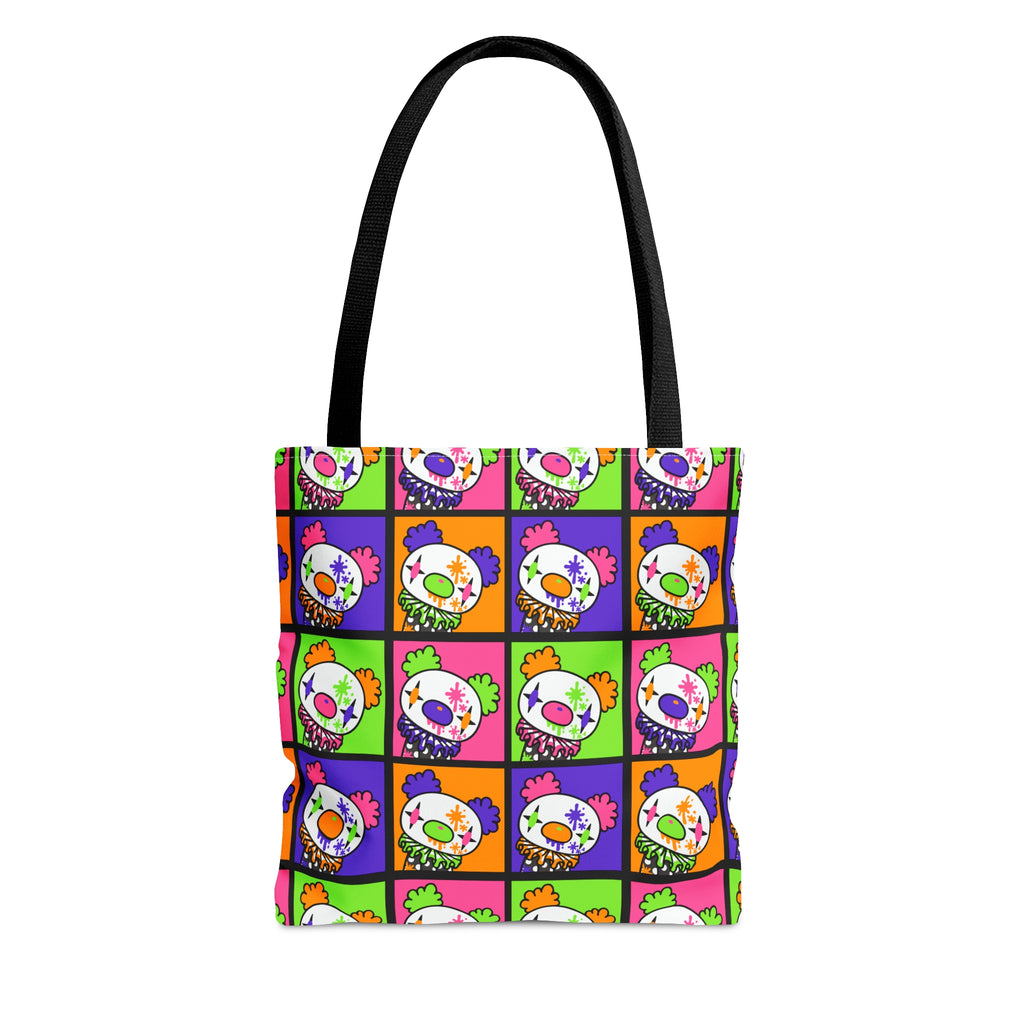 Gloomy Clown Multicolor Tote Bag