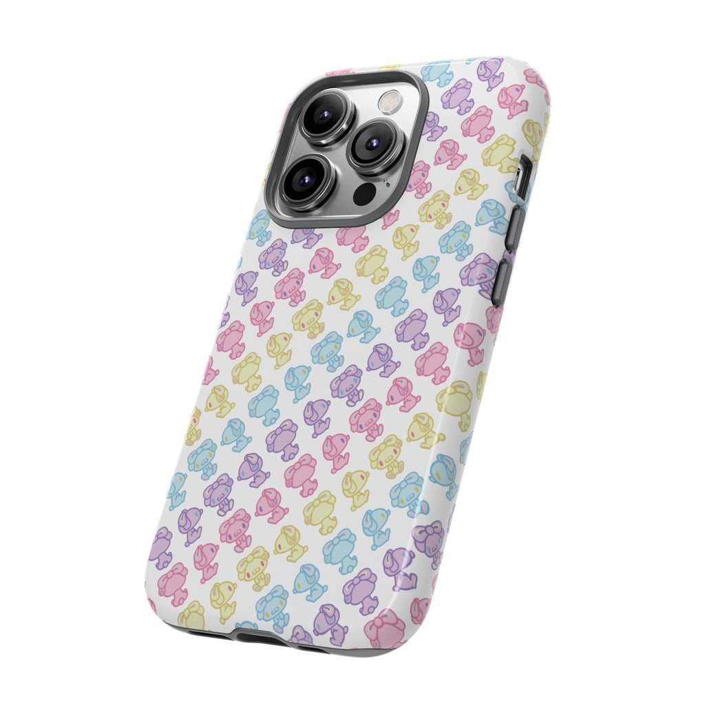 Rotating Pastel All Purpose Bunny - Phone Case