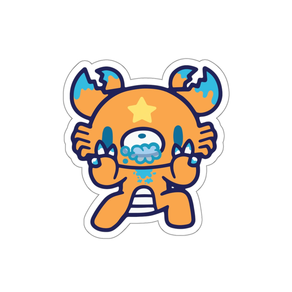 Gloomy Zodiac Cancer Die-Cut Stickers