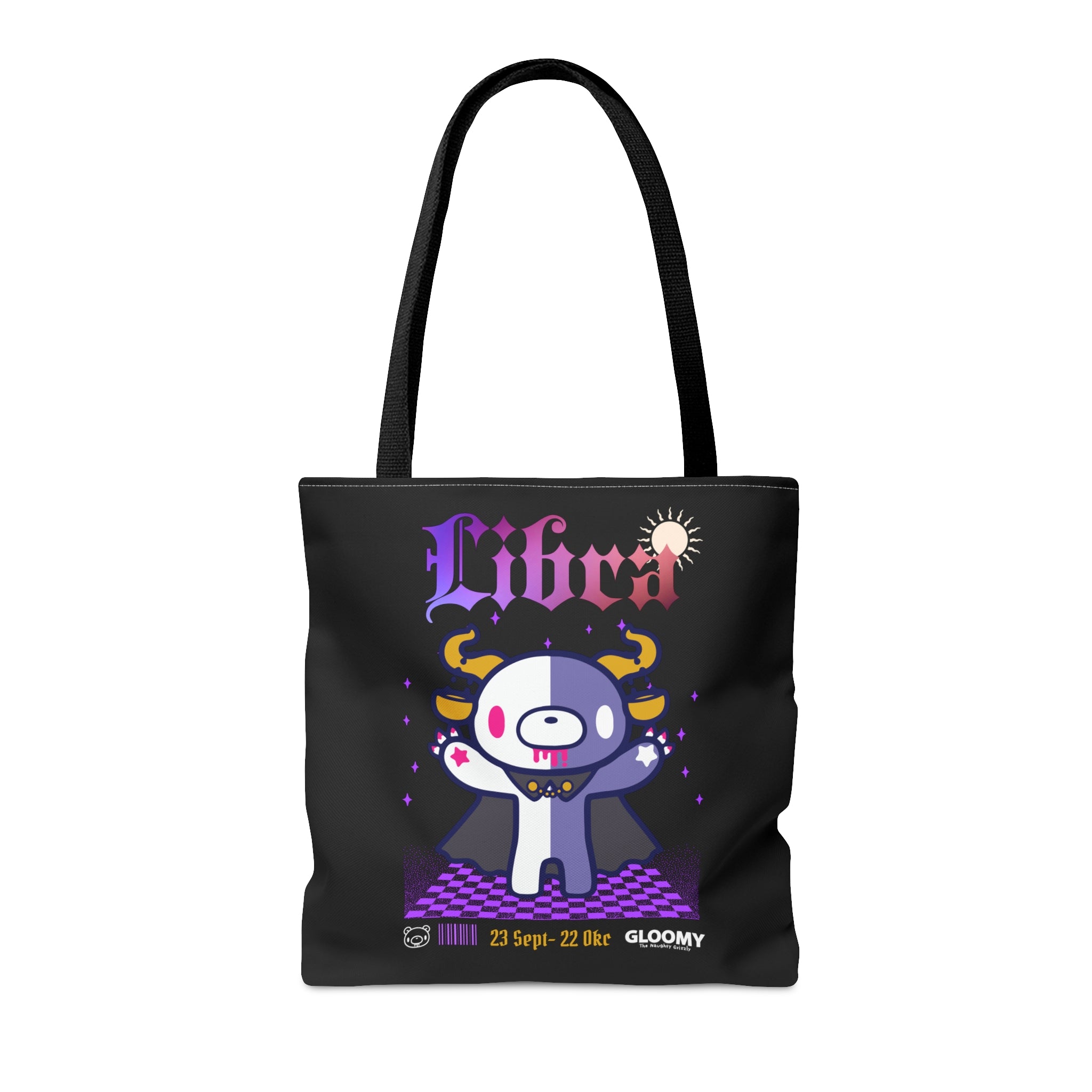 Gloomy Zodiac Libra Tote Bag