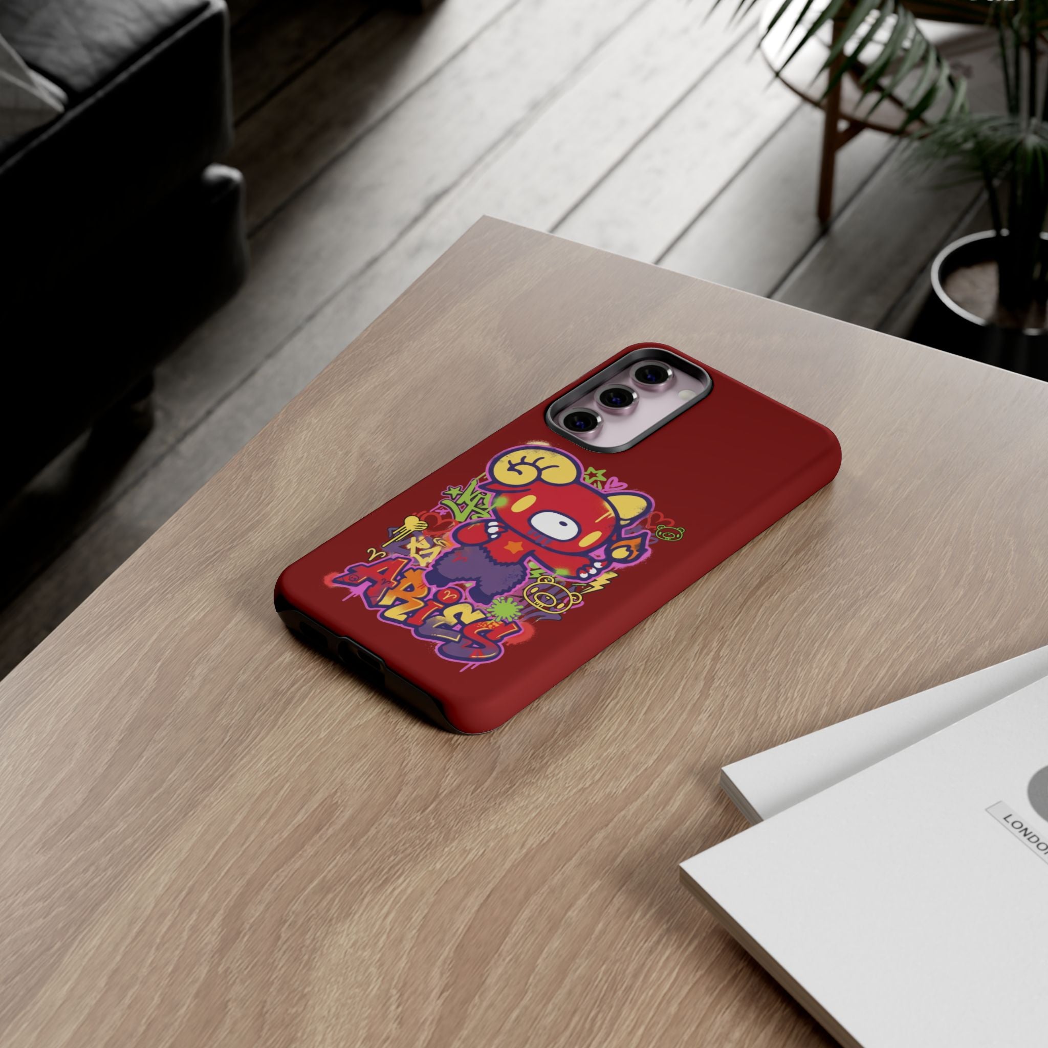 Zodiac Aries  Gloomy Bear Phone Case