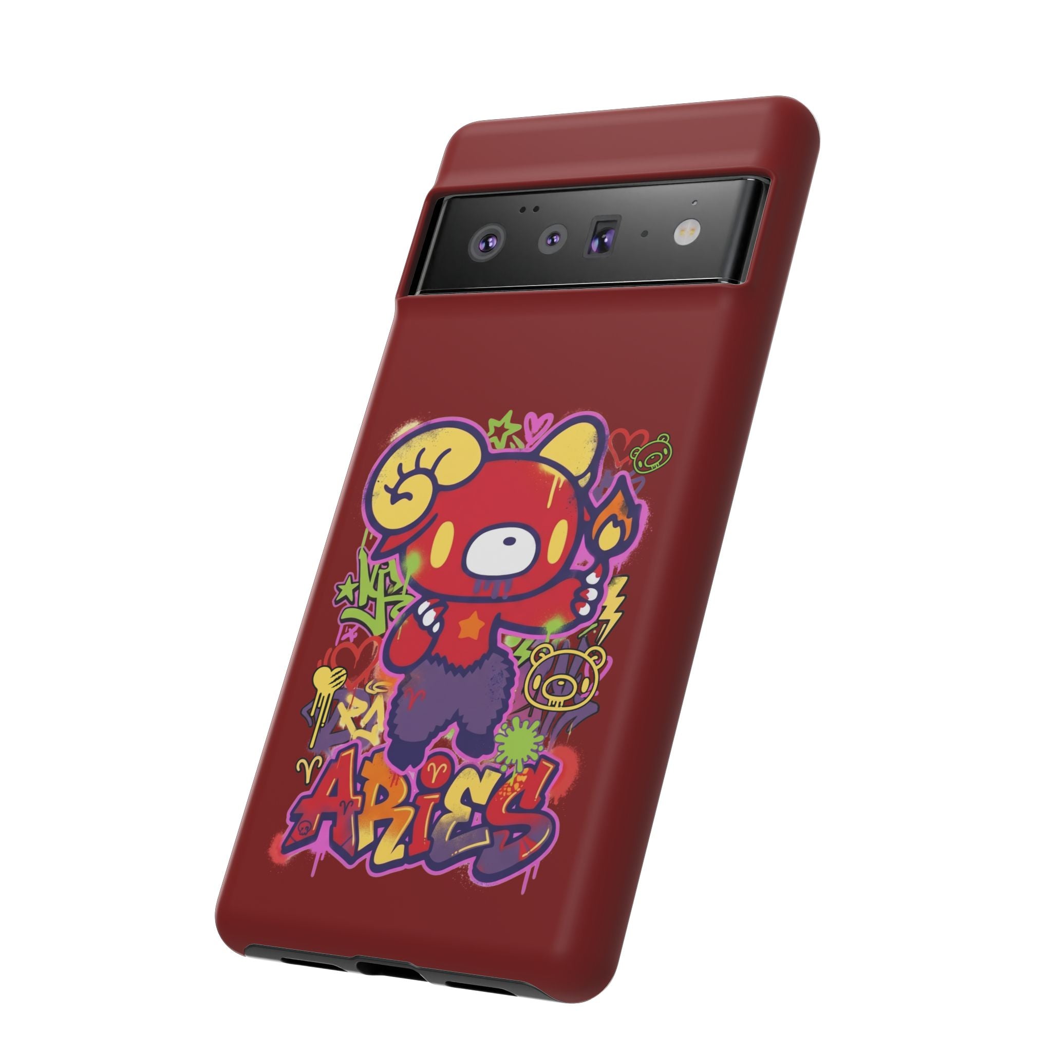 Zodiac Aries  Gloomy Bear Phone Case