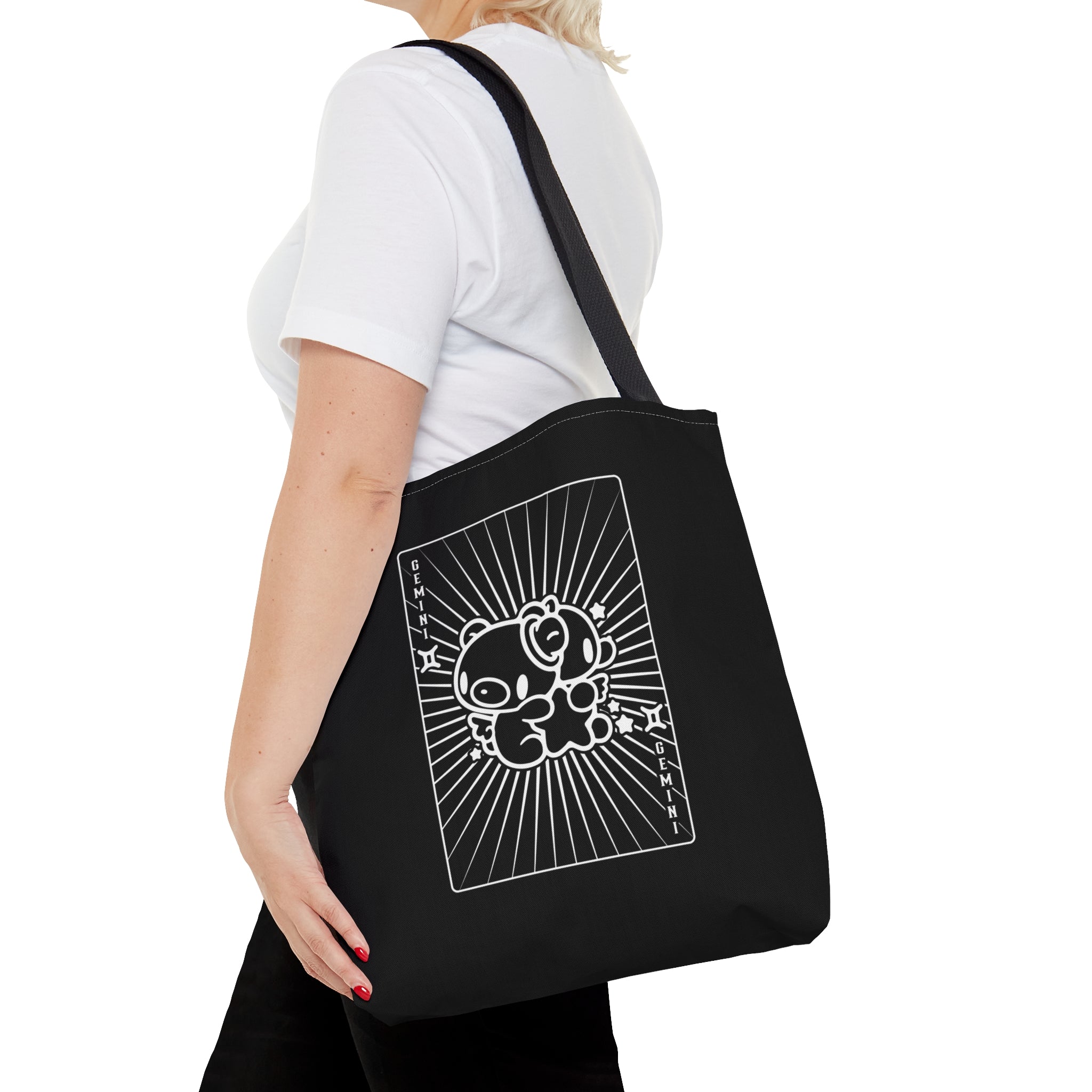 Gloomy Gemini zodiac Tote Bag