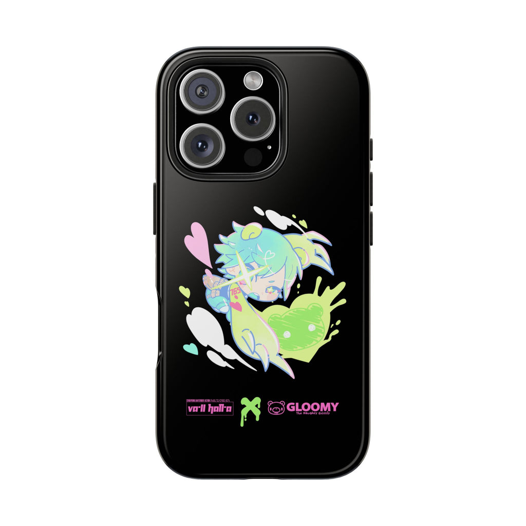 VA-11 HALL-A x Gloomy Bear Sei - iPhone Case