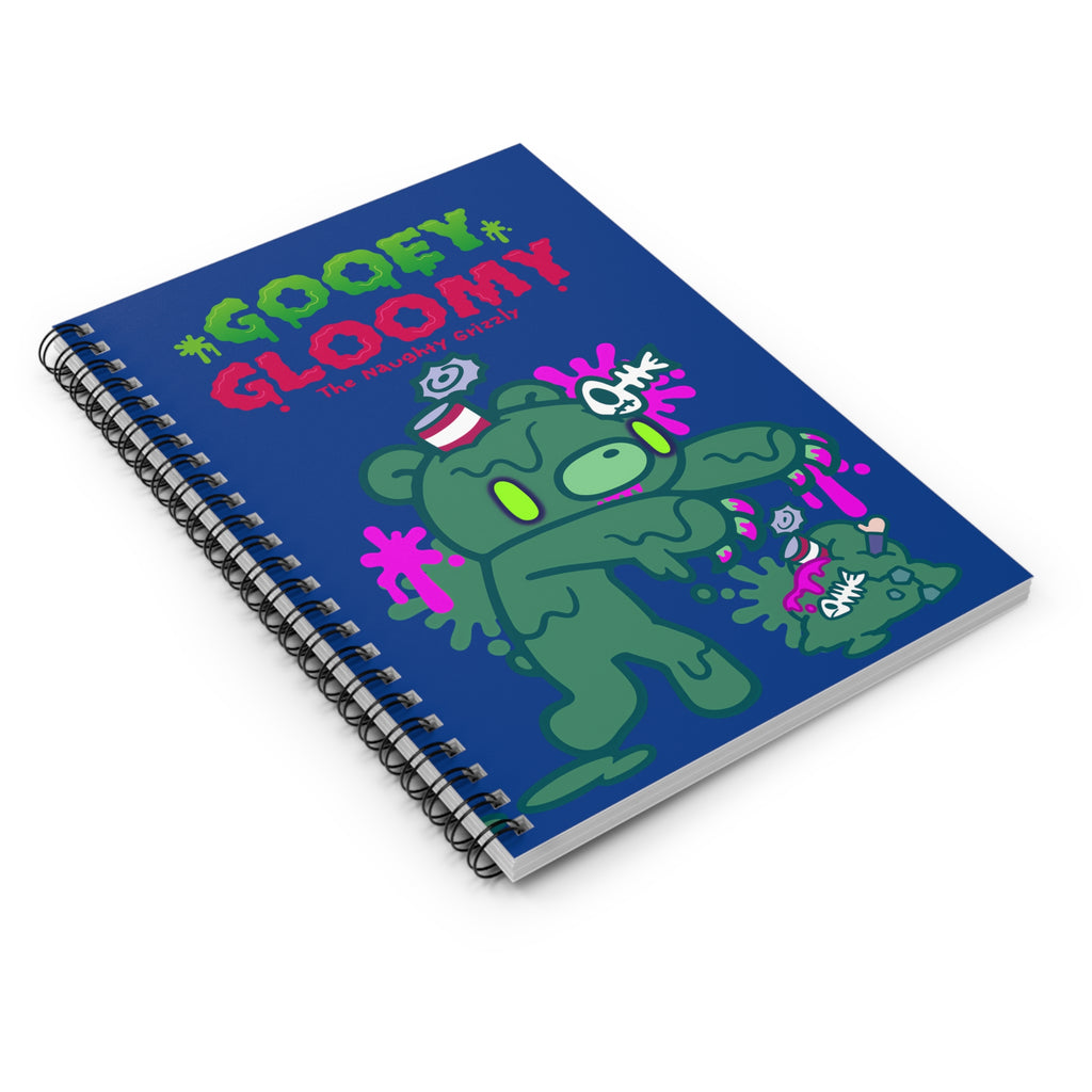 Gooey Gloomy Sludge Spiral Notebook