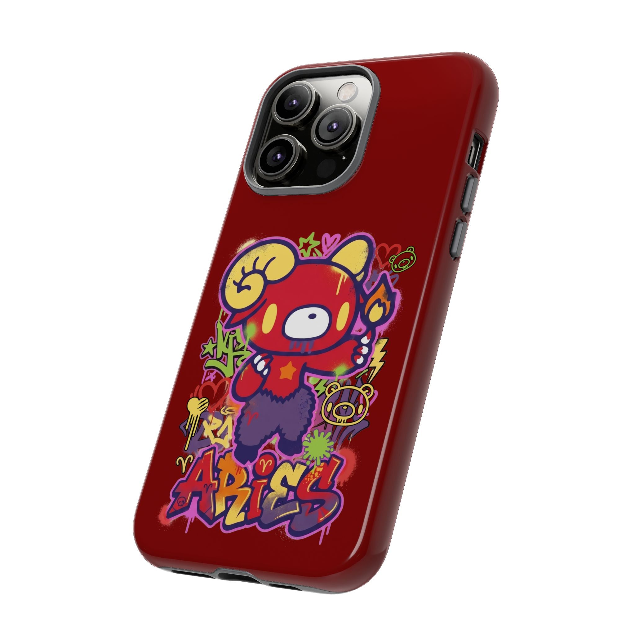 Zodiac Aries  Gloomy Bear Phone Case