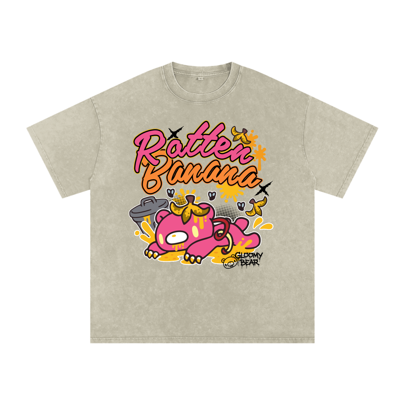 Gloomy Trash Collections Acid Wash T
