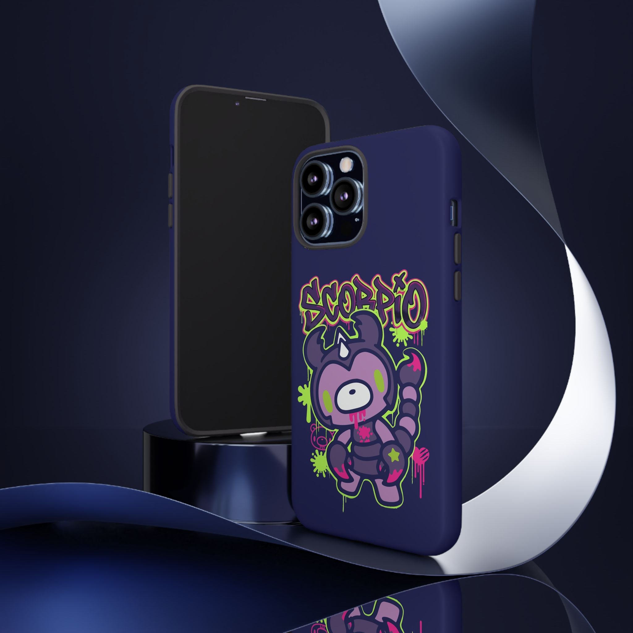 Zodiac Scorpio Gloomy Bear Phone Case