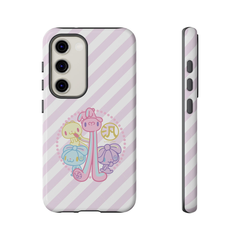 Group Pastel All Purpose Bunny - Phone Case