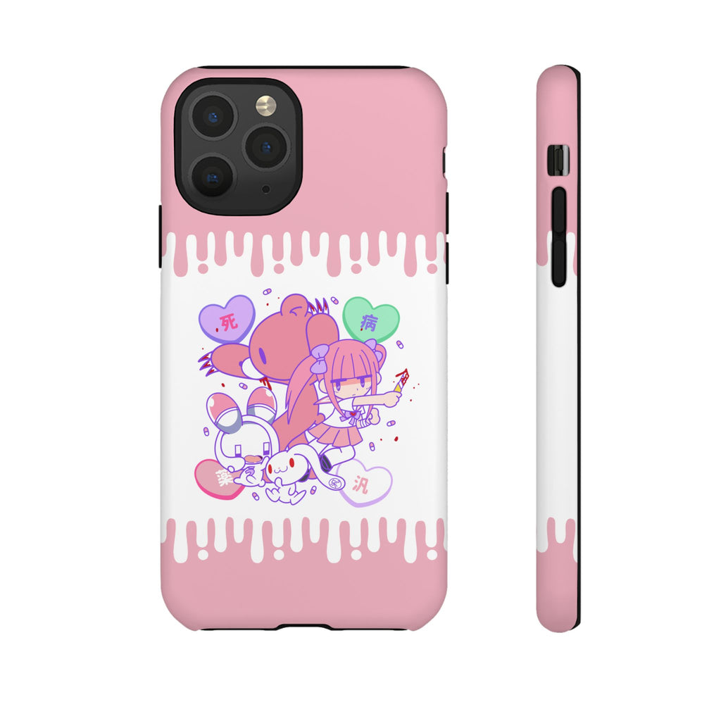 MENHERACHAN x Gloomy Bear Team Up! Phone Case