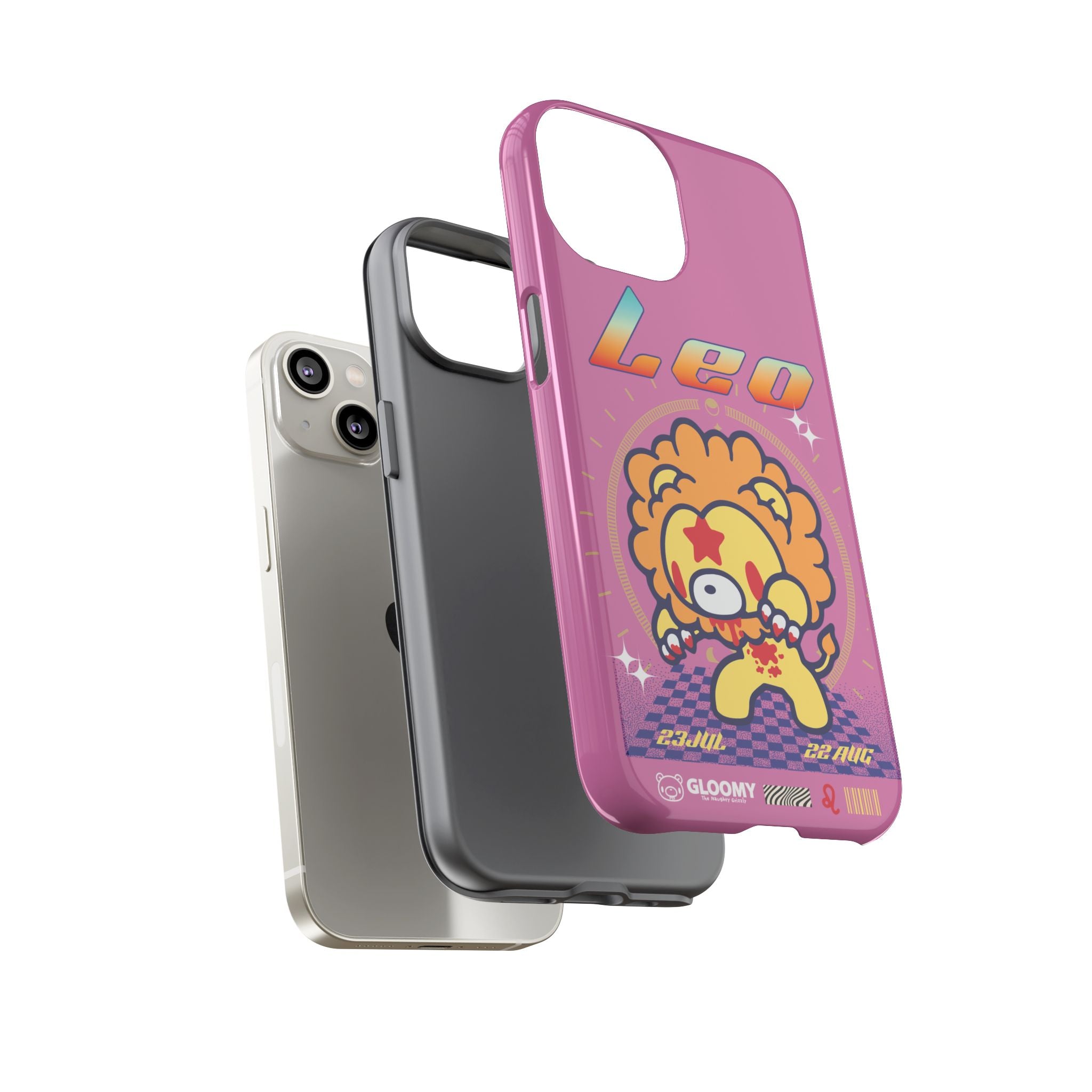 Zodiac Leo gloomy bear Phone Case