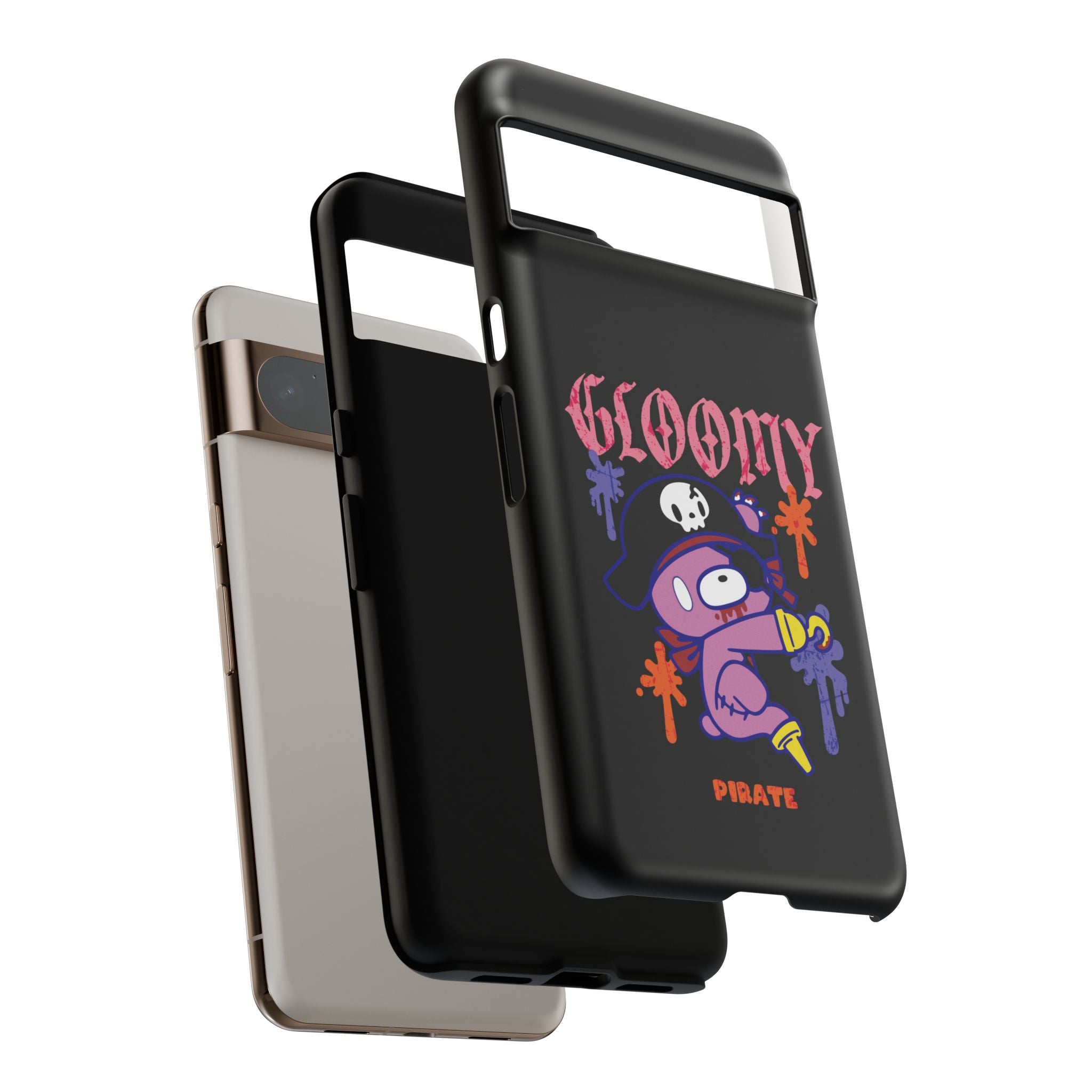 gloomy bear Halloween pirate Phone Case