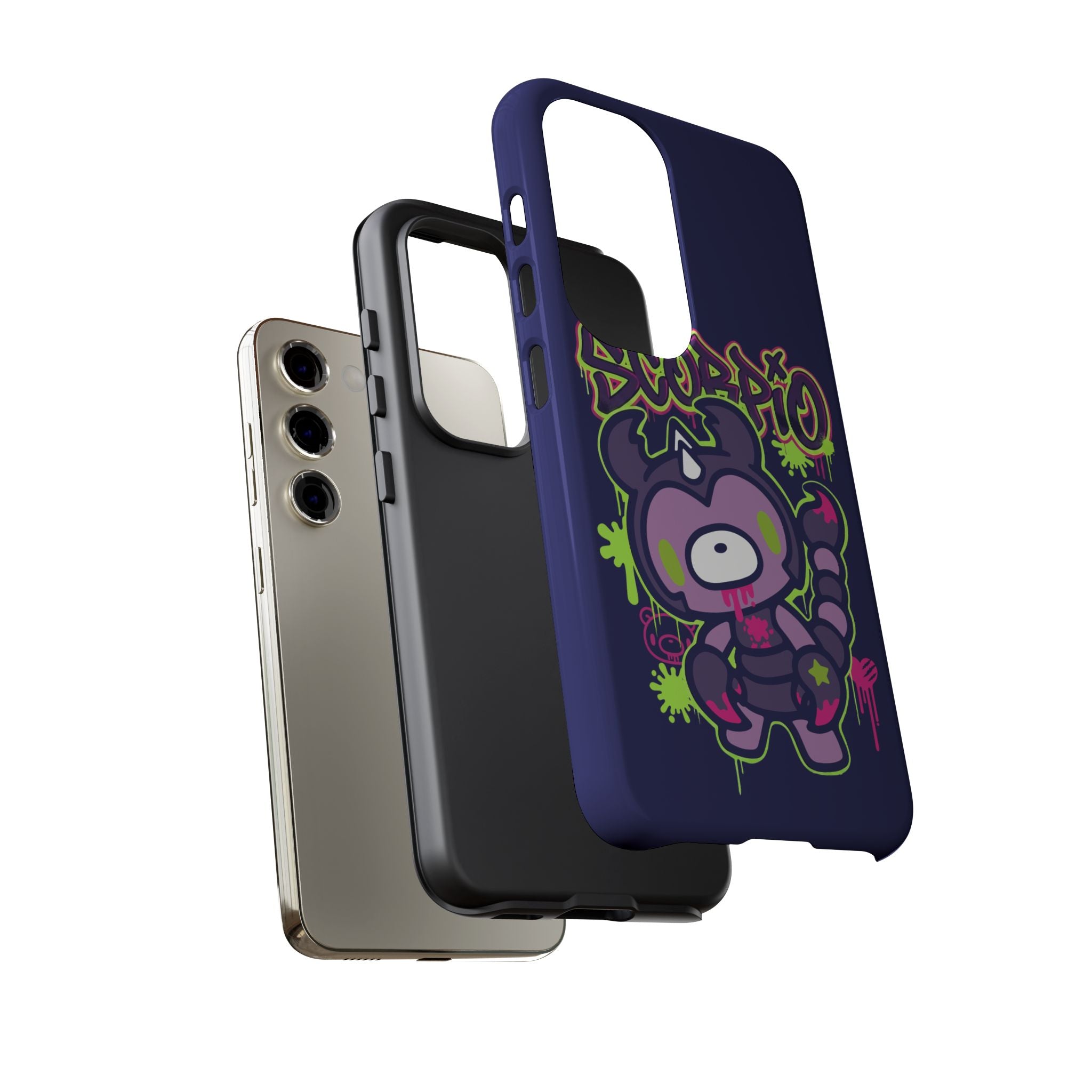 Zodiac Scorpio Gloomy Bear Phone Case