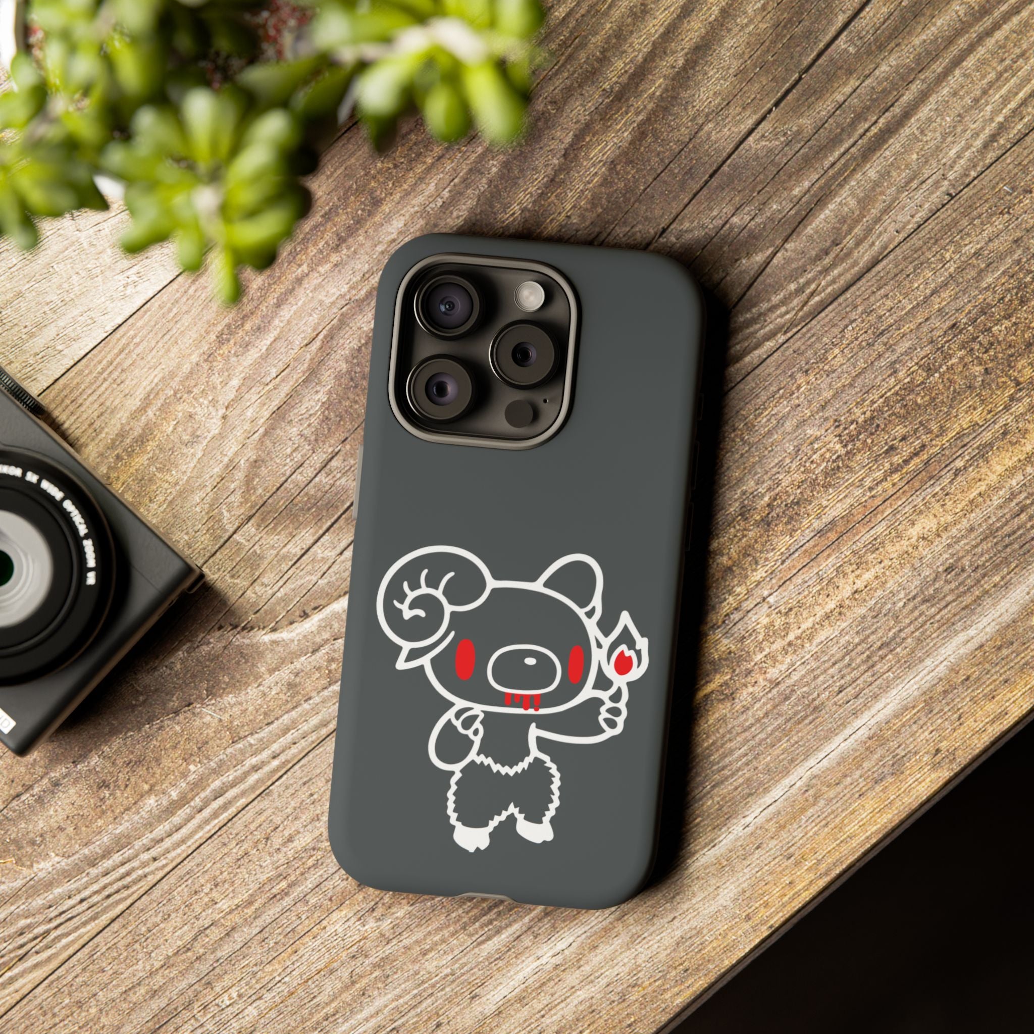Zodiac Aries Gloomy Bear Phone Case