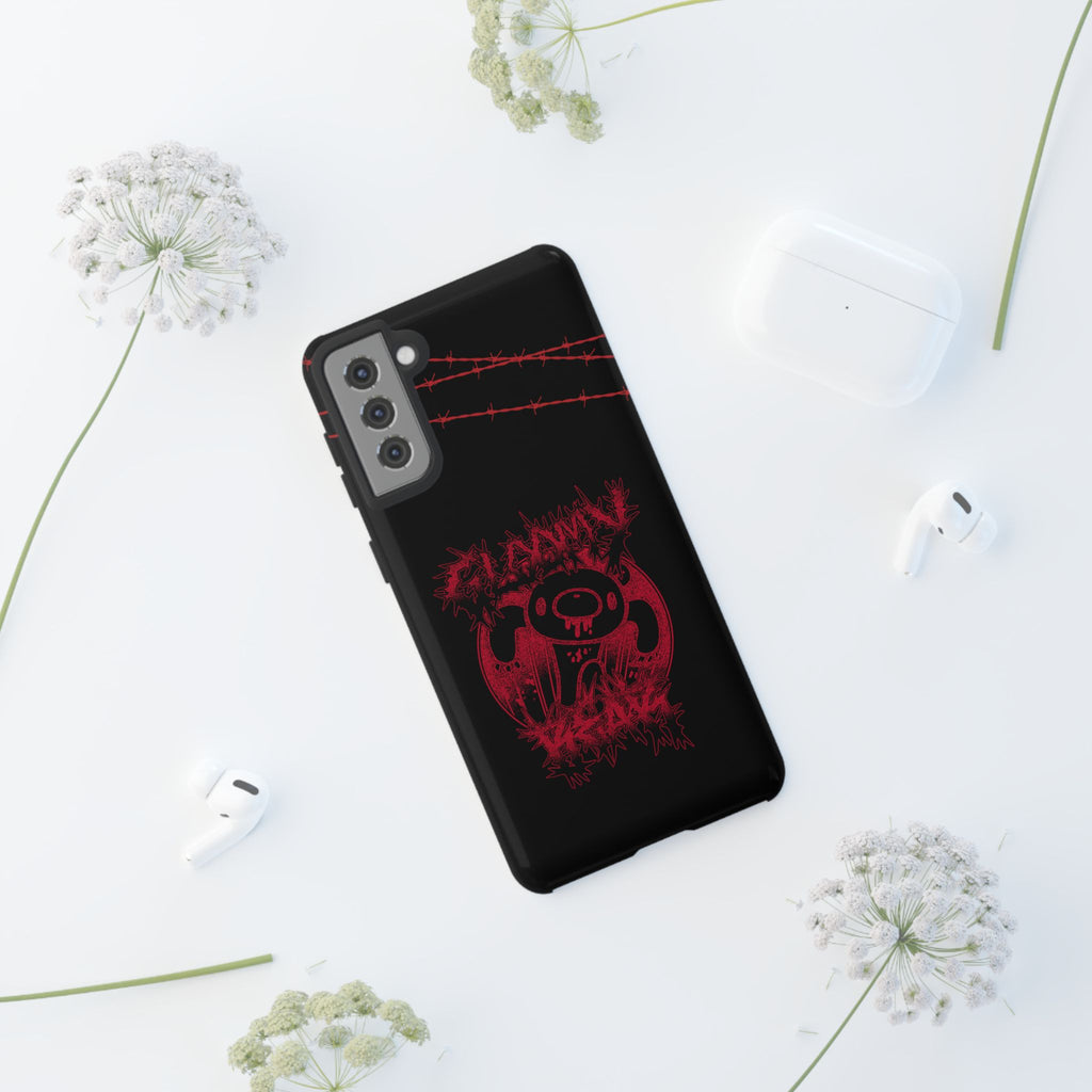 Gloomy Bear Metal Show Red Phone Case