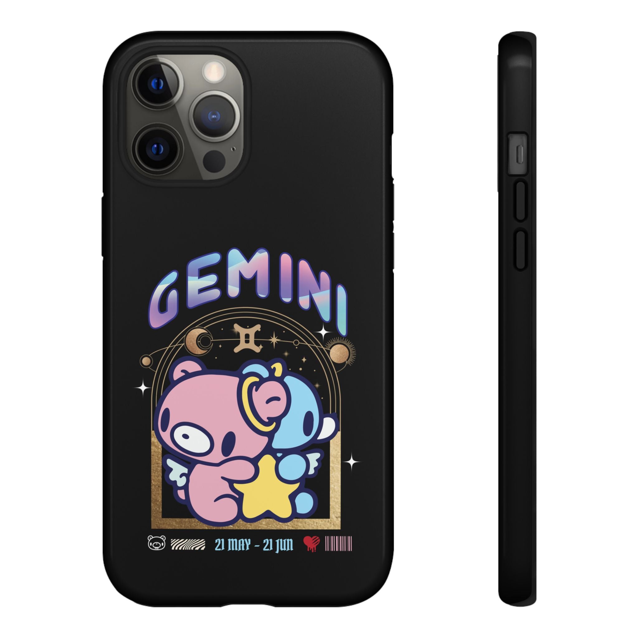 Gloomy gemini Phone Case