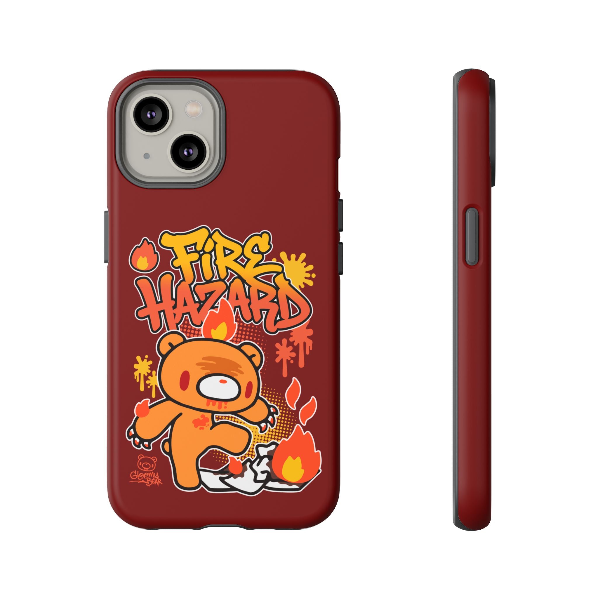 Gloomy Fire trash Phone Case