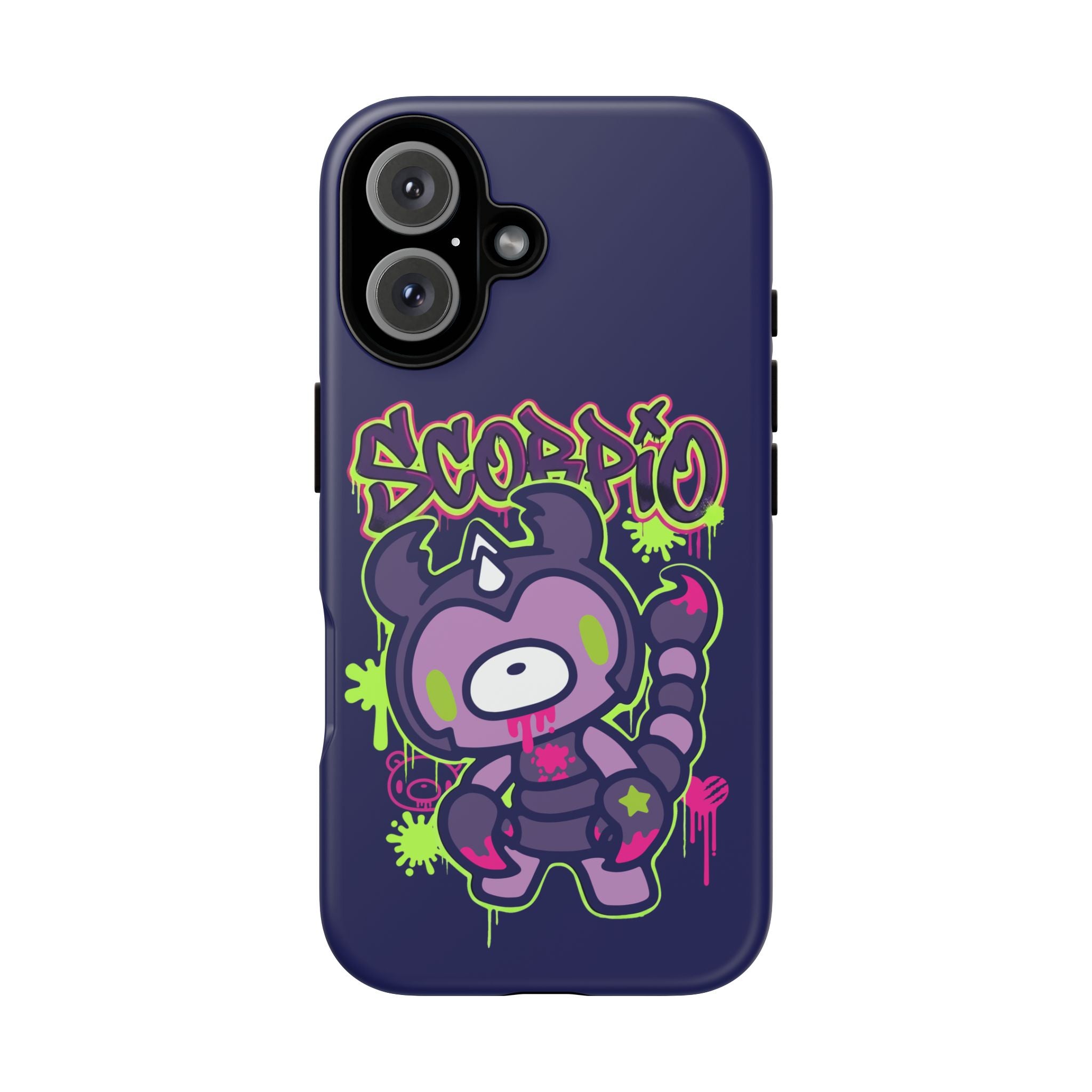 Zodiac Scorpio Gloomy Bear Phone Case
