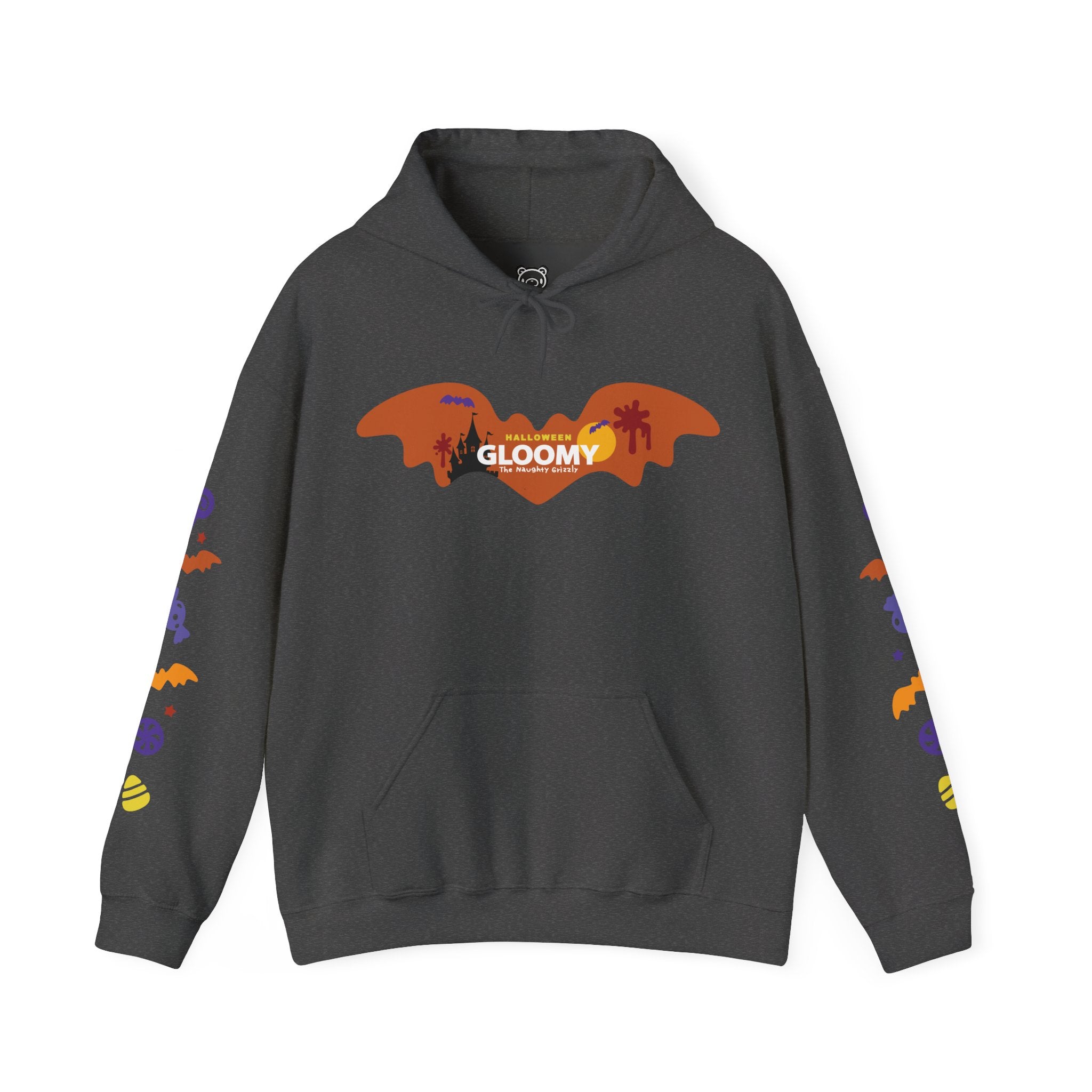 Halloween jack O lantern Gloomy bear Hoodie