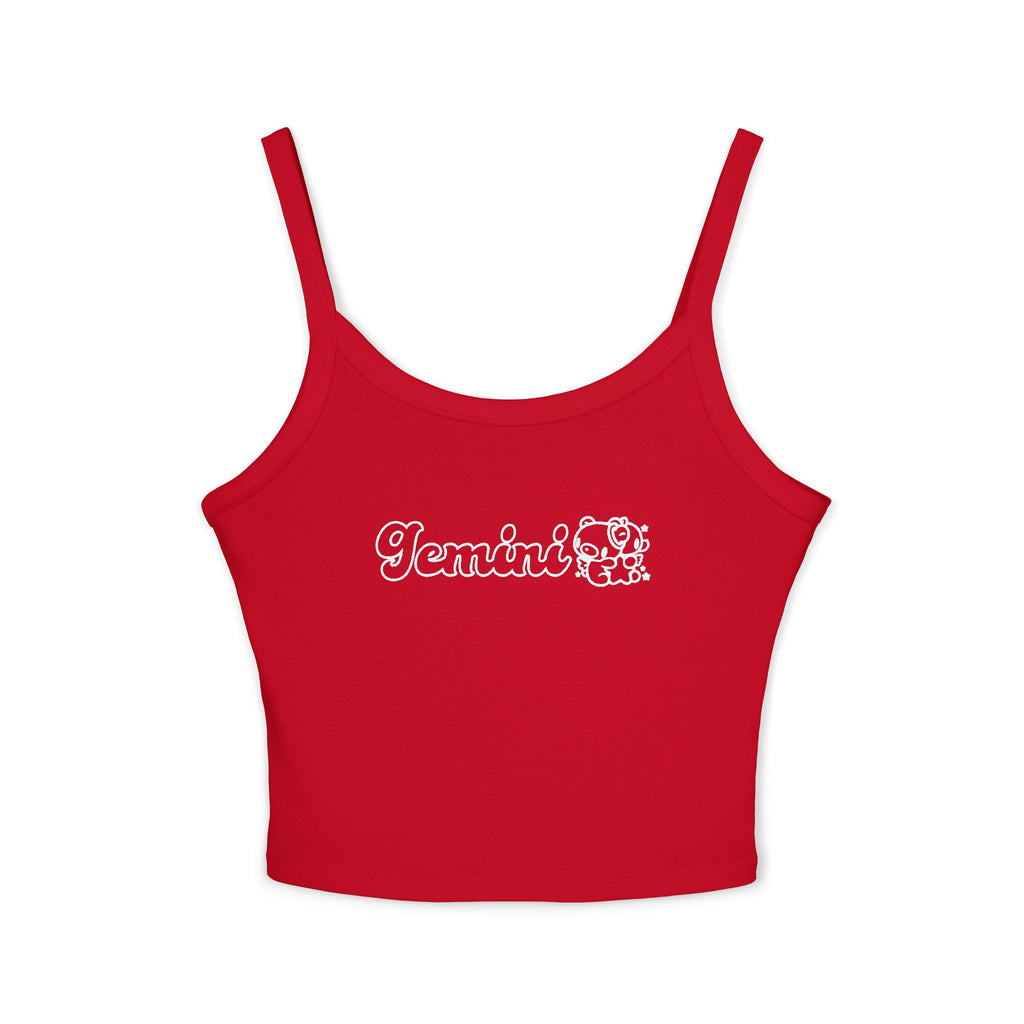 Gloomy gemini Women's Spaghetti Strap Tank Top