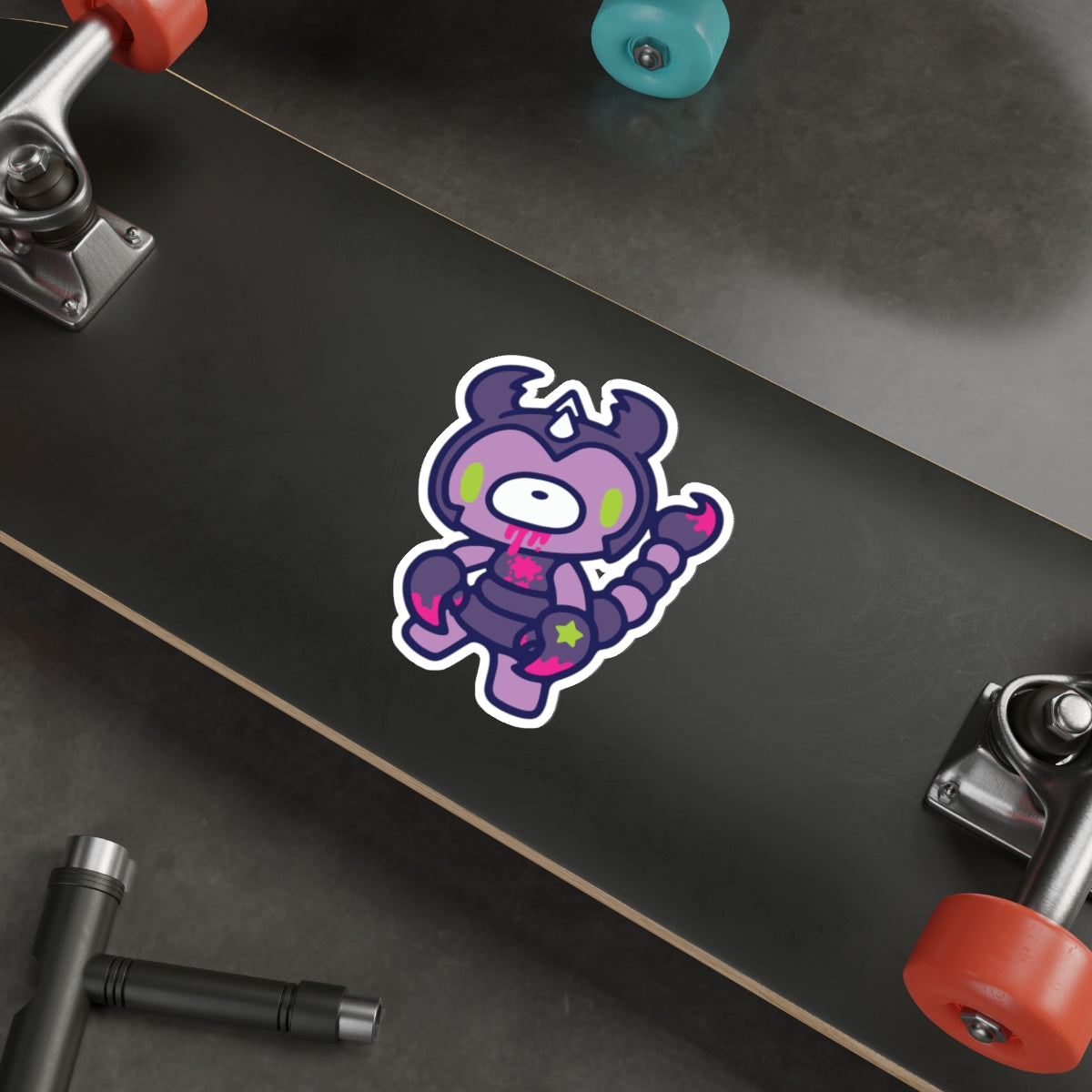 Gloomy Zodiac Scorpio Die-Cut Stickers