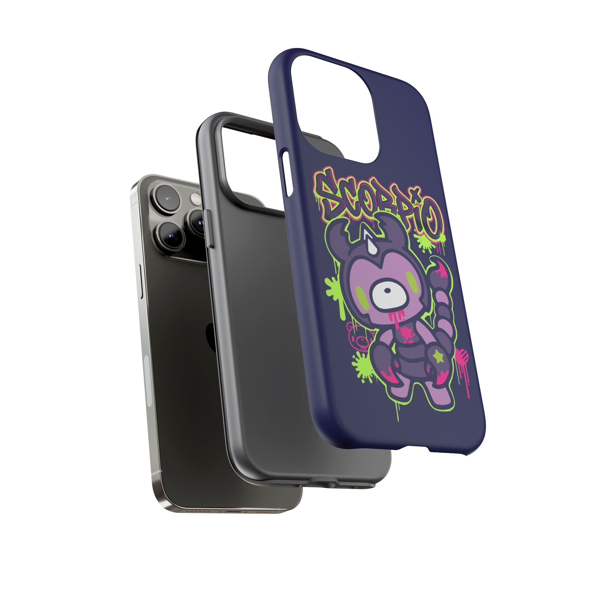 Zodiac Scorpio Gloomy Bear Phone Case