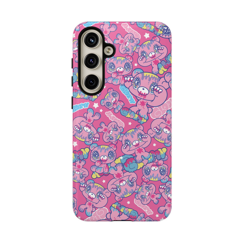 YURIE SEKIYA x GLOOMY BEAR ⭐️ PINK GLOOMY MANIA phone case