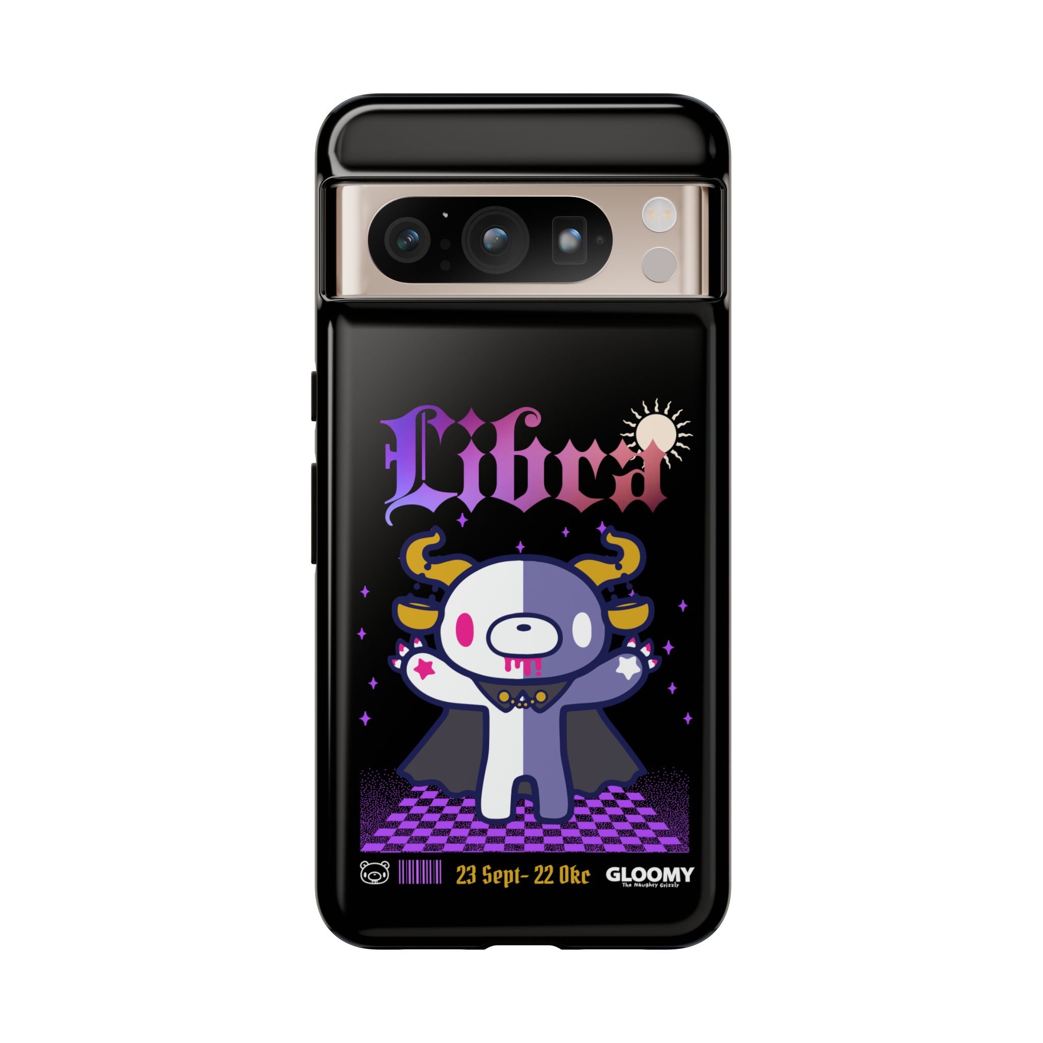 gloomy bear libra zodiac Phone Case