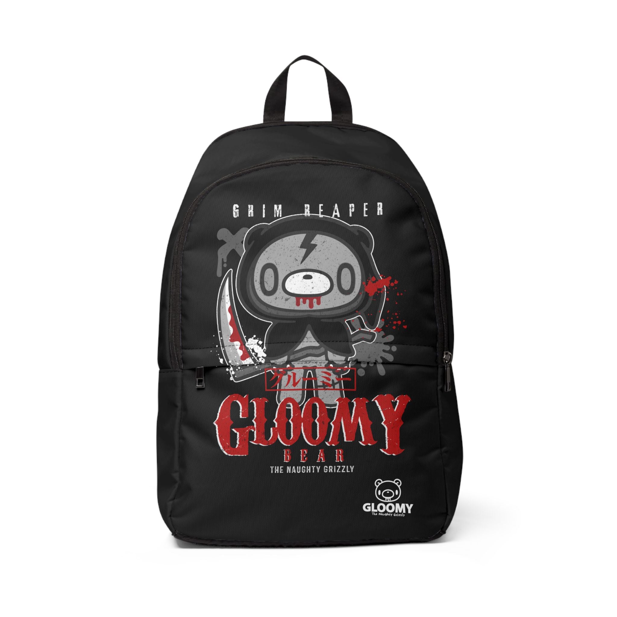 Grim Reaper Gloomy Halloween Unisex Fabric Backpack