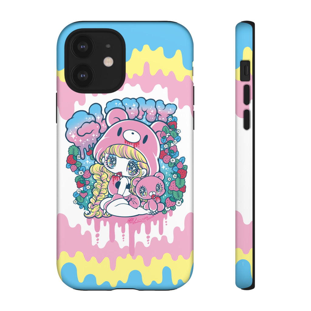 YURIE SEKIYA x GLOOMY BEAR ⭐️ GLOOMY-GIRL STRAWBERRY PHONE CASE