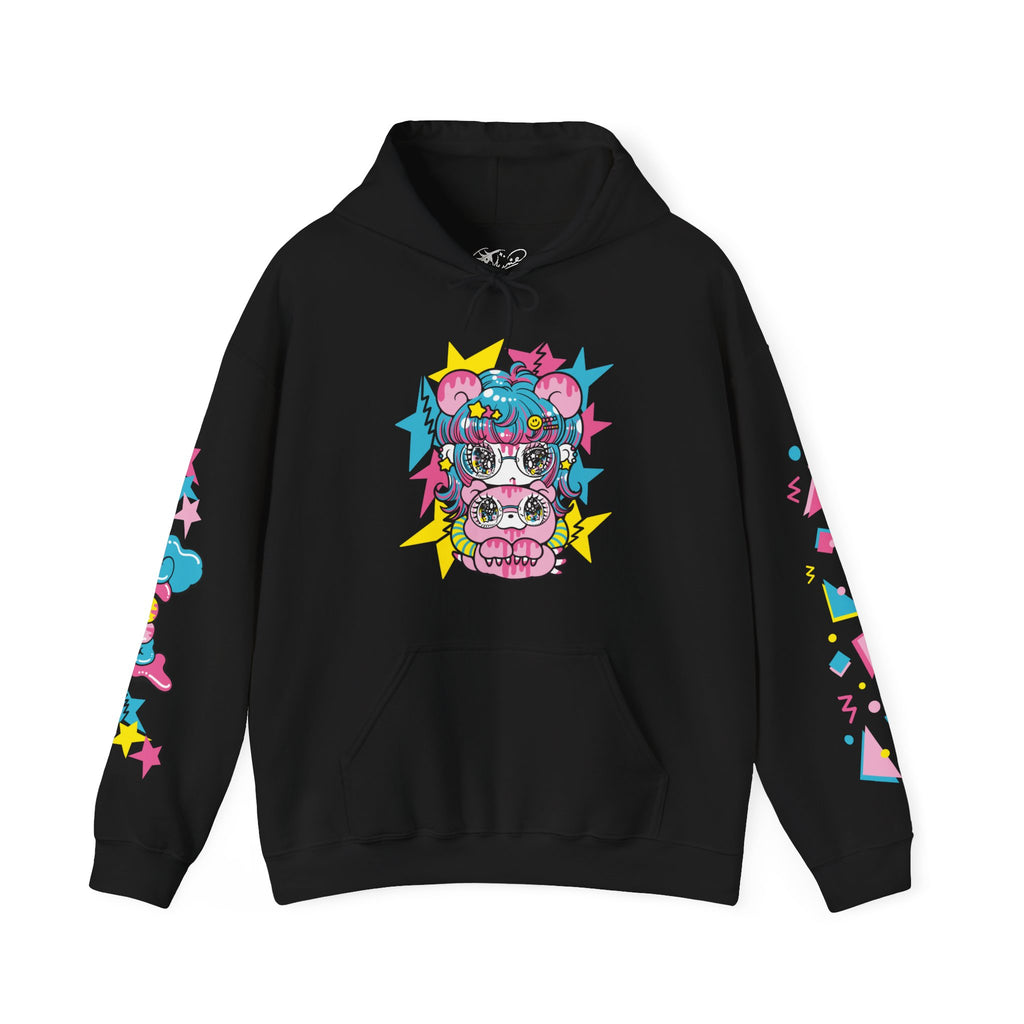 YURIE SEKIYA X GLOOMY BEAR🌟STARRY GAL 2024 Unisex Hooded Sweatshirt