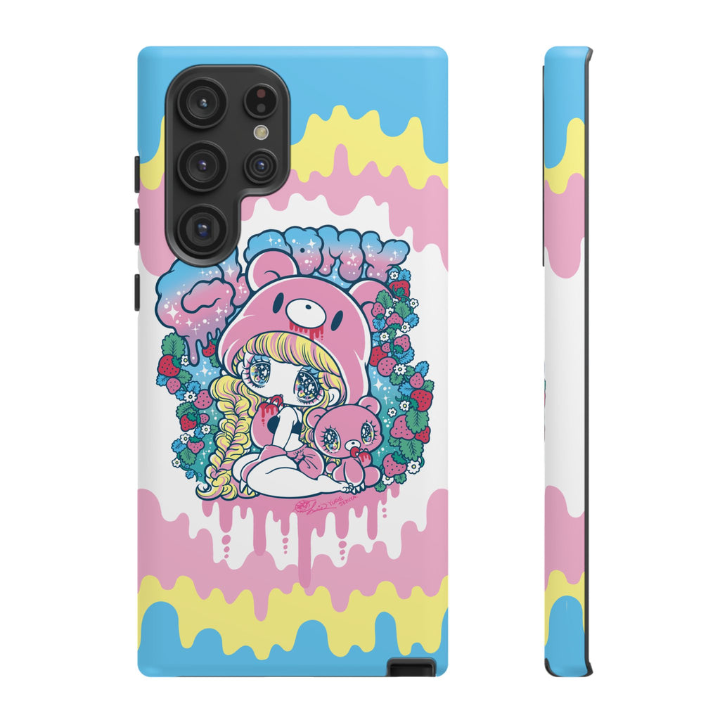 YURIE SEKIYA x GLOOMY BEAR ⭐️ GLOOMY-GIRL STRAWBERRY PHONE CASE