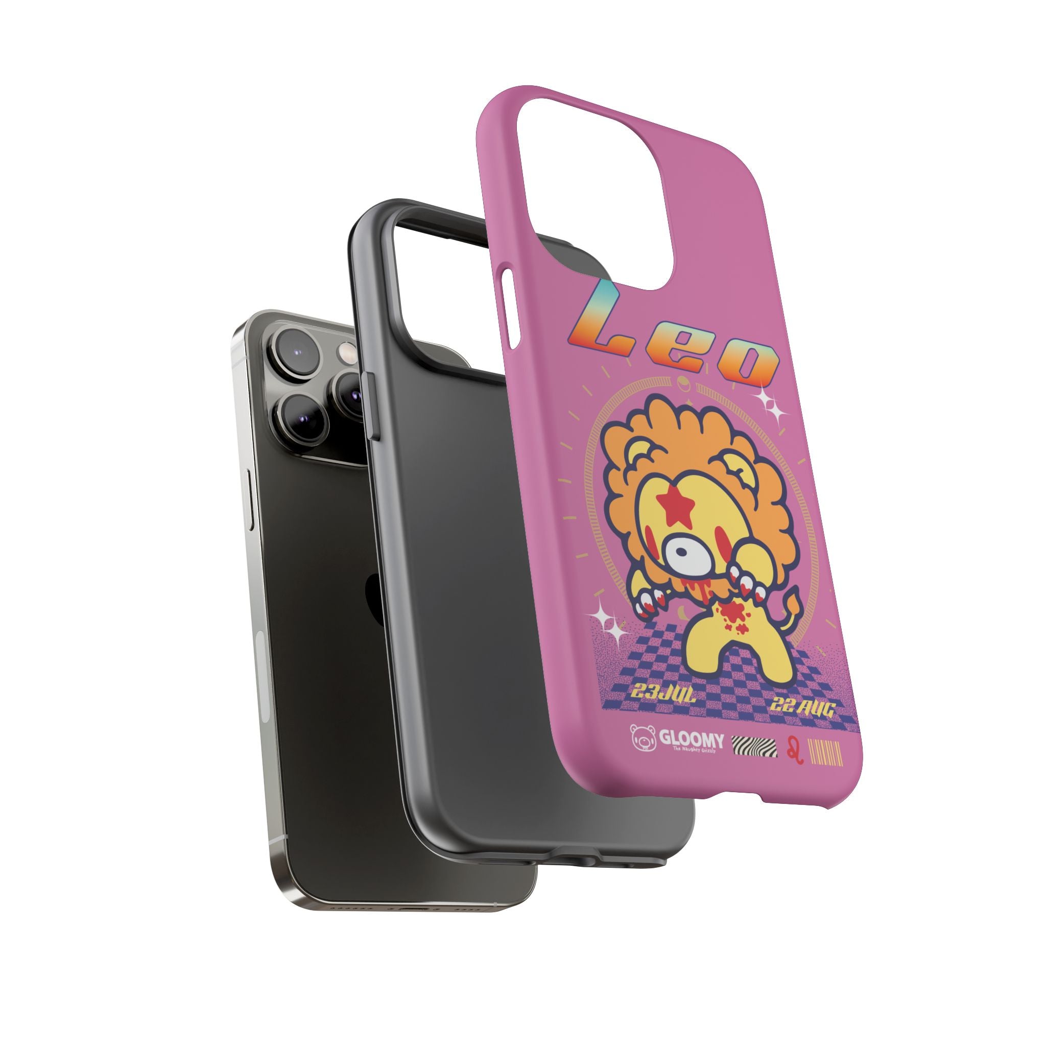 Zodiac Leo gloomy bear Phone Case