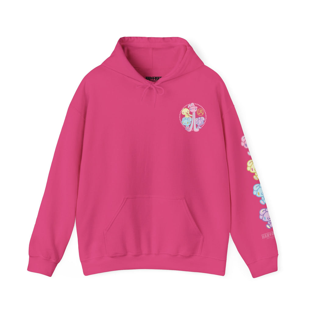 Pastel Pals All Purpose Bunny Unisex Hooded Sweatshirt