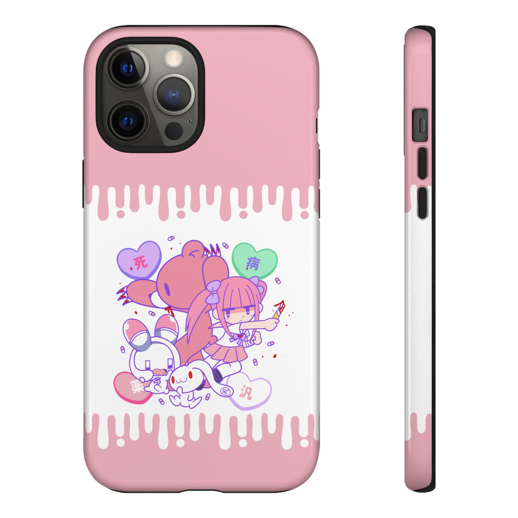 MENHERACHAN x Gloomy Bear Team Up! Phone Case